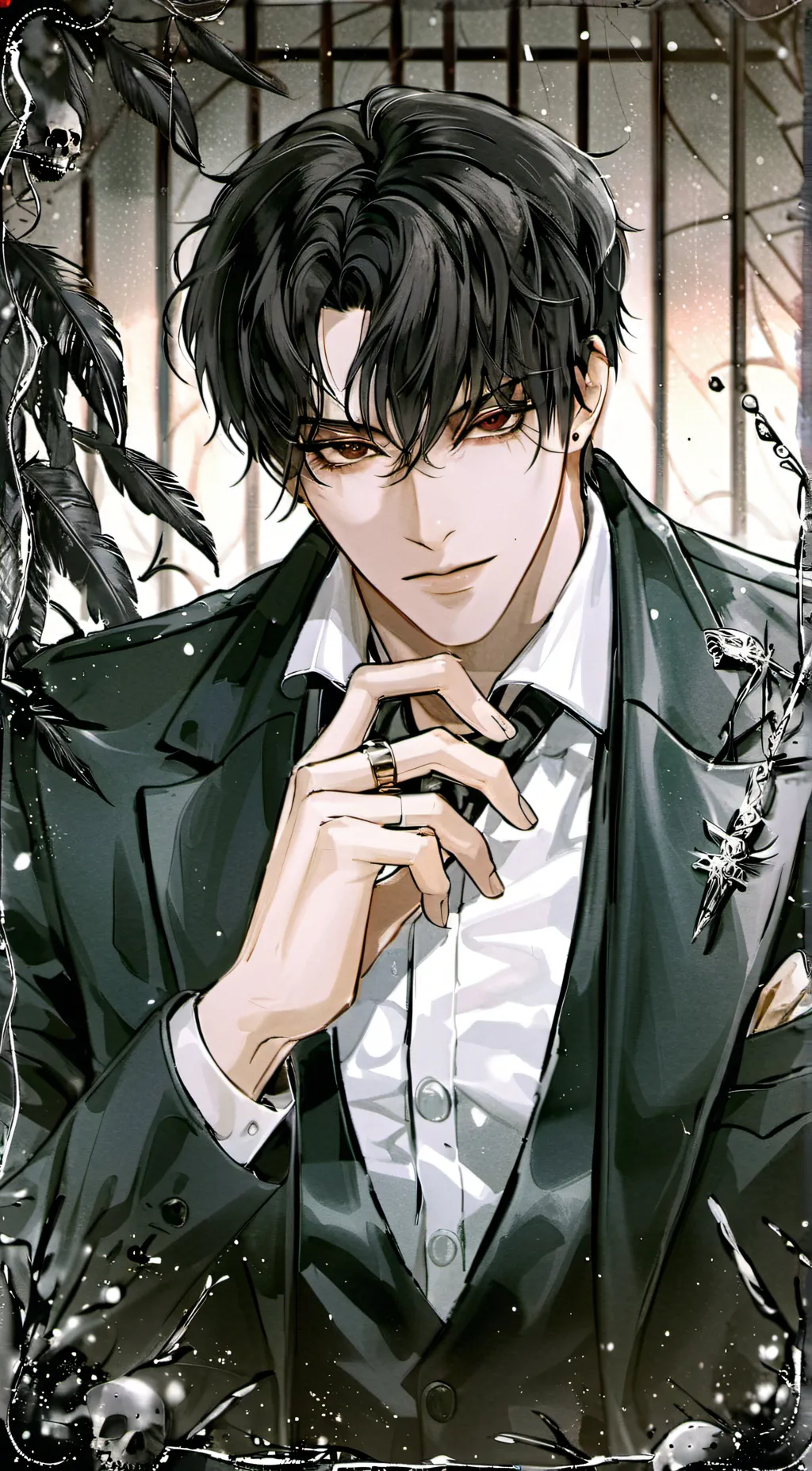 ai character: Dante De Luca background