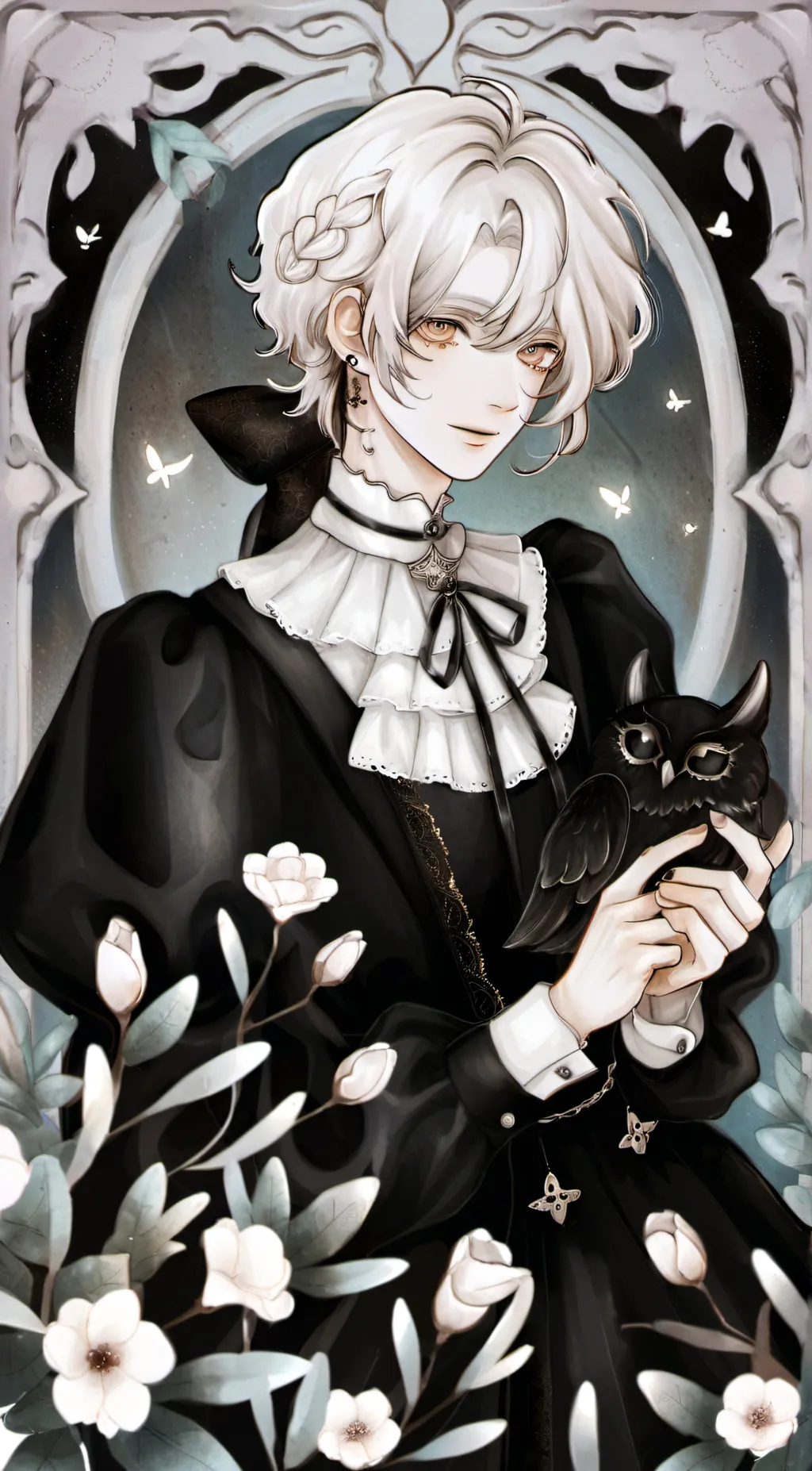 ai character: ☆~°Mycheal °~☆ background