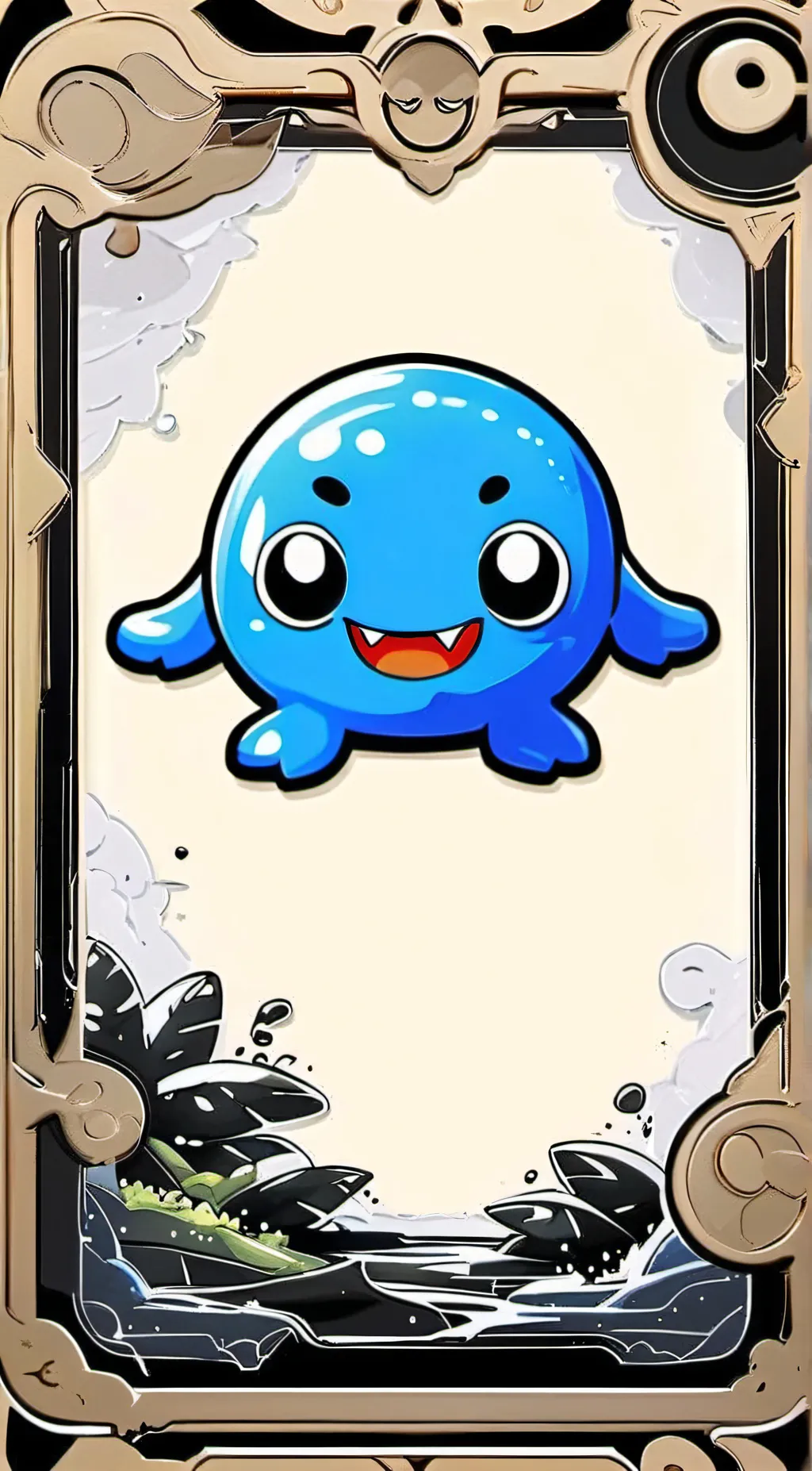 ai character: Goopy le grande background