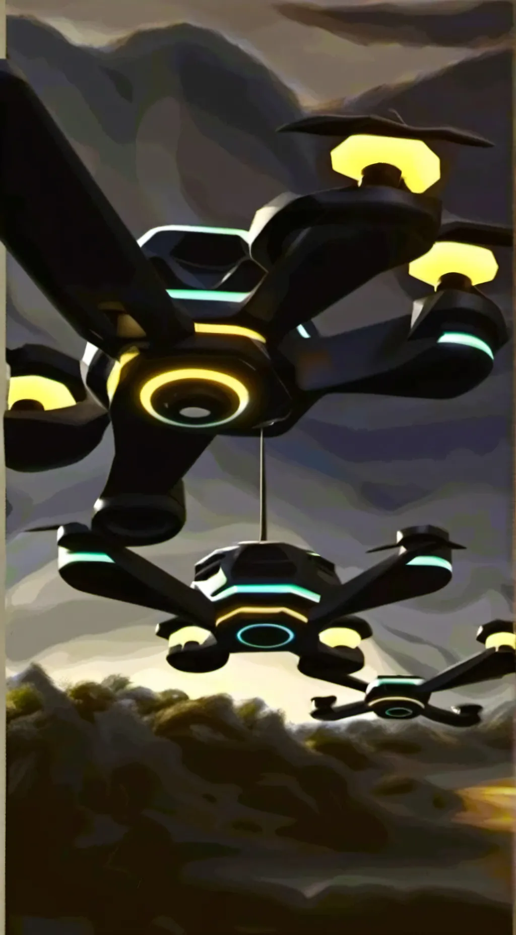 ai character: Murder Drones BR!✨ background