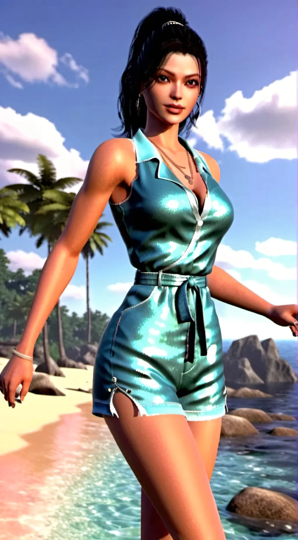 ai character: naomi background