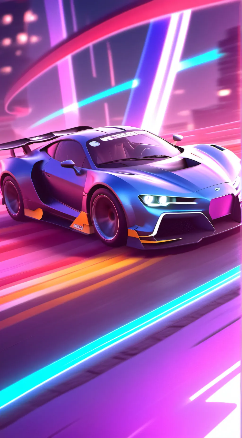 ai character: smiling critters  background