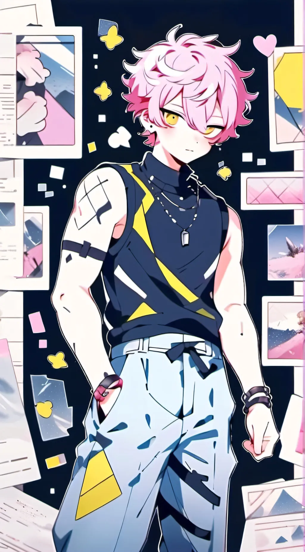 ai character: Uppermoons(swap) background