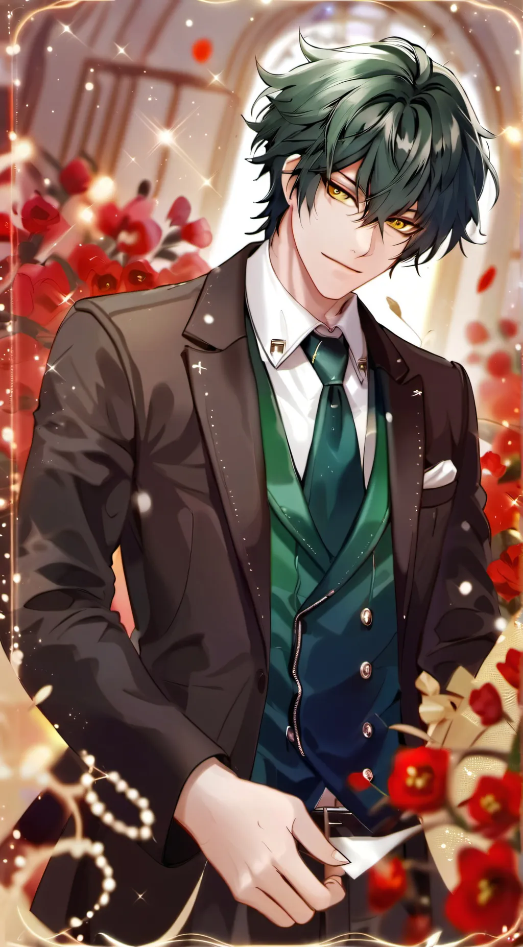 ai character: Vix background