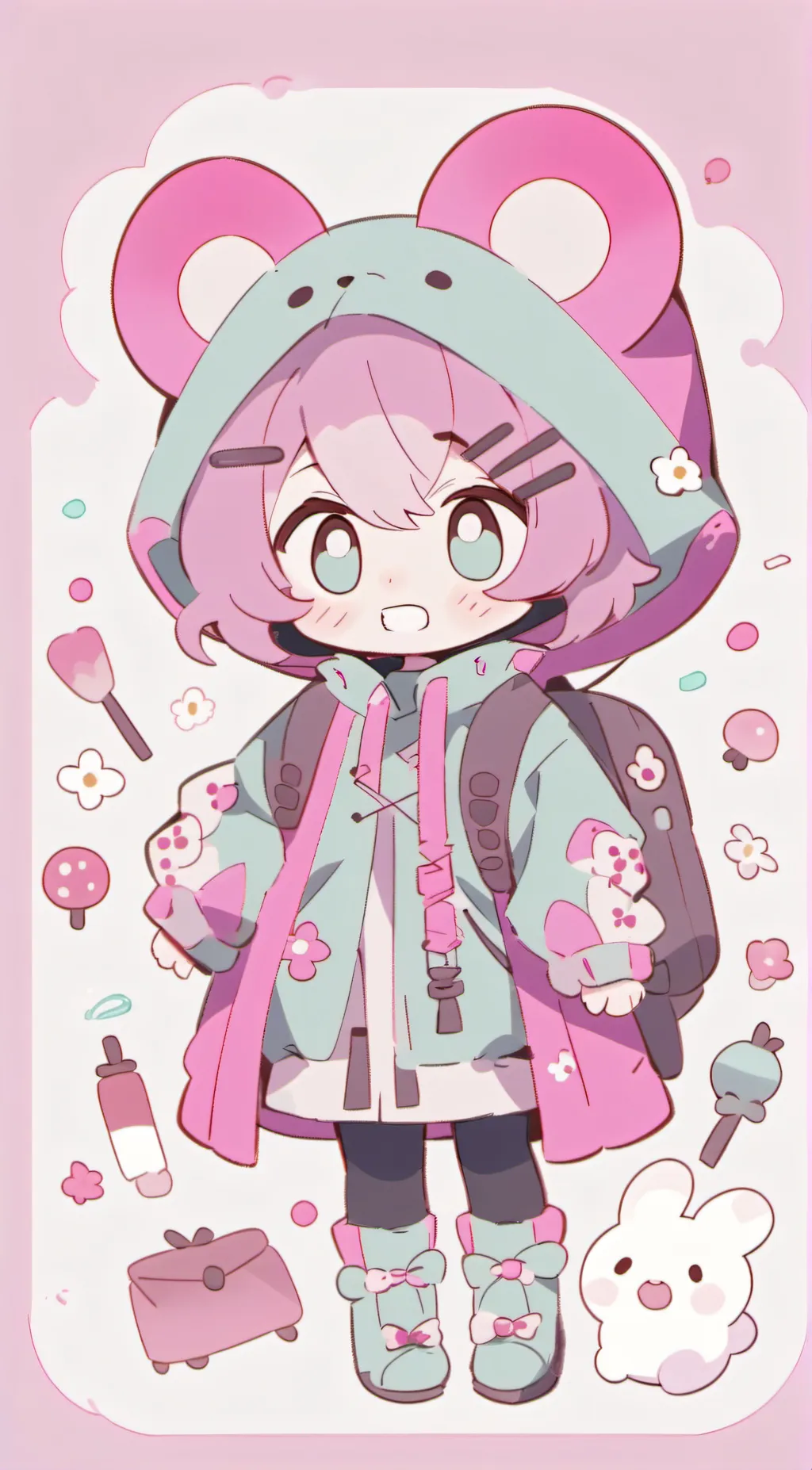 ai character: branch background