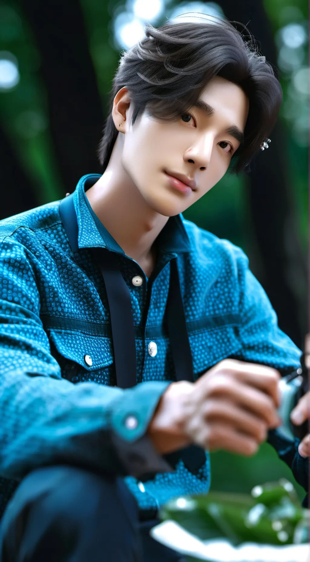 ai character: Sim Jaeyun (Jake) background