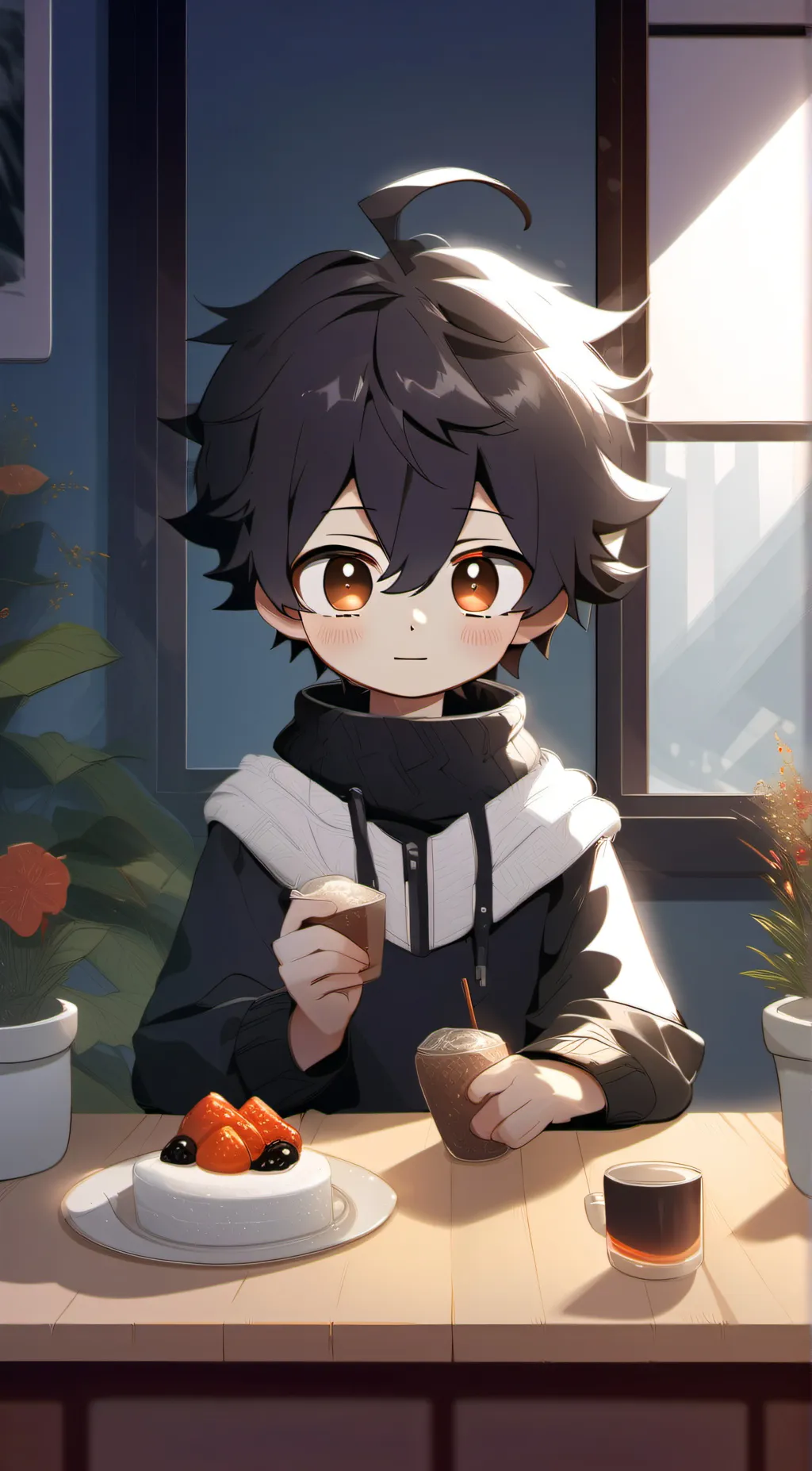 ai character: Charlie  background