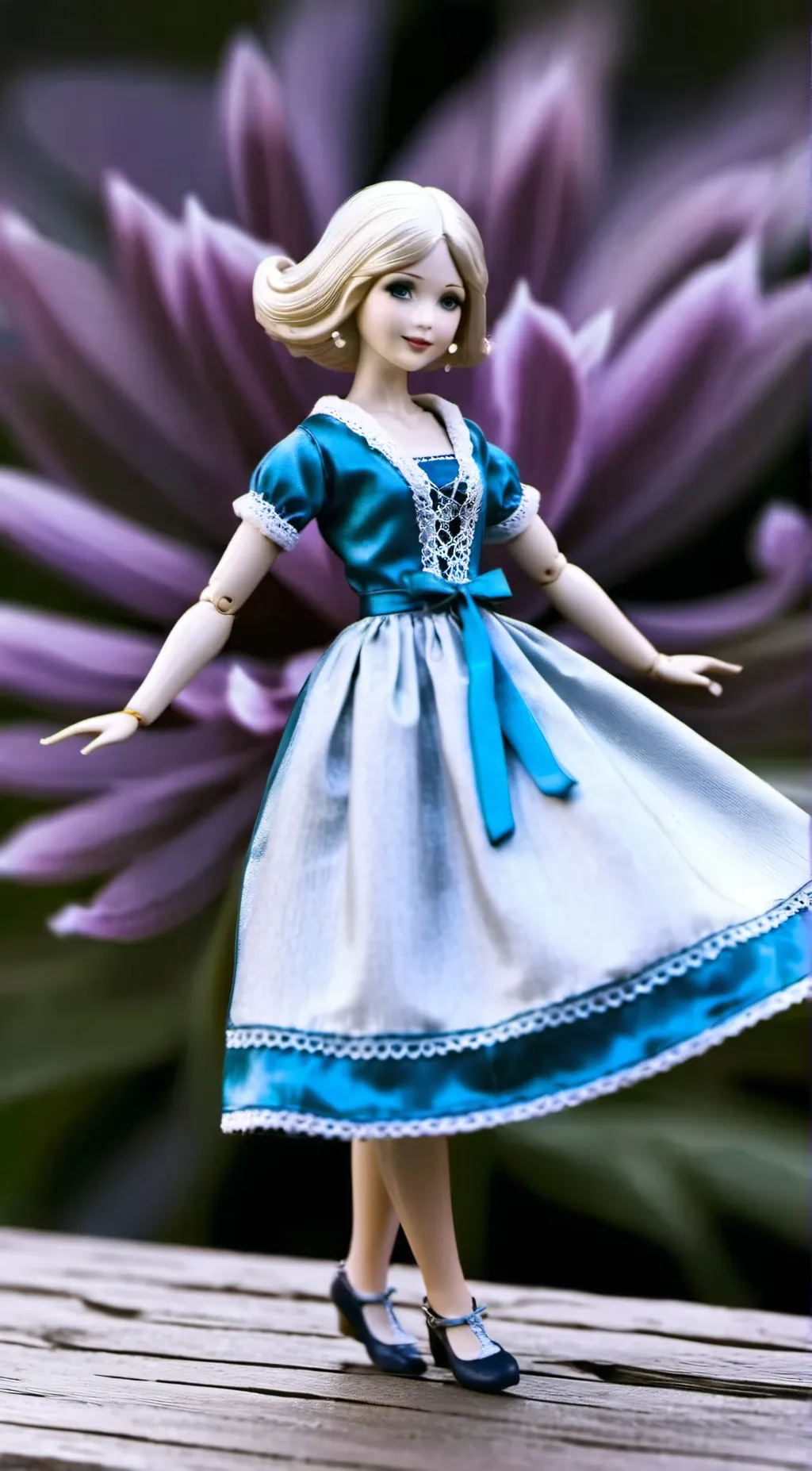 ai character: China Girl background