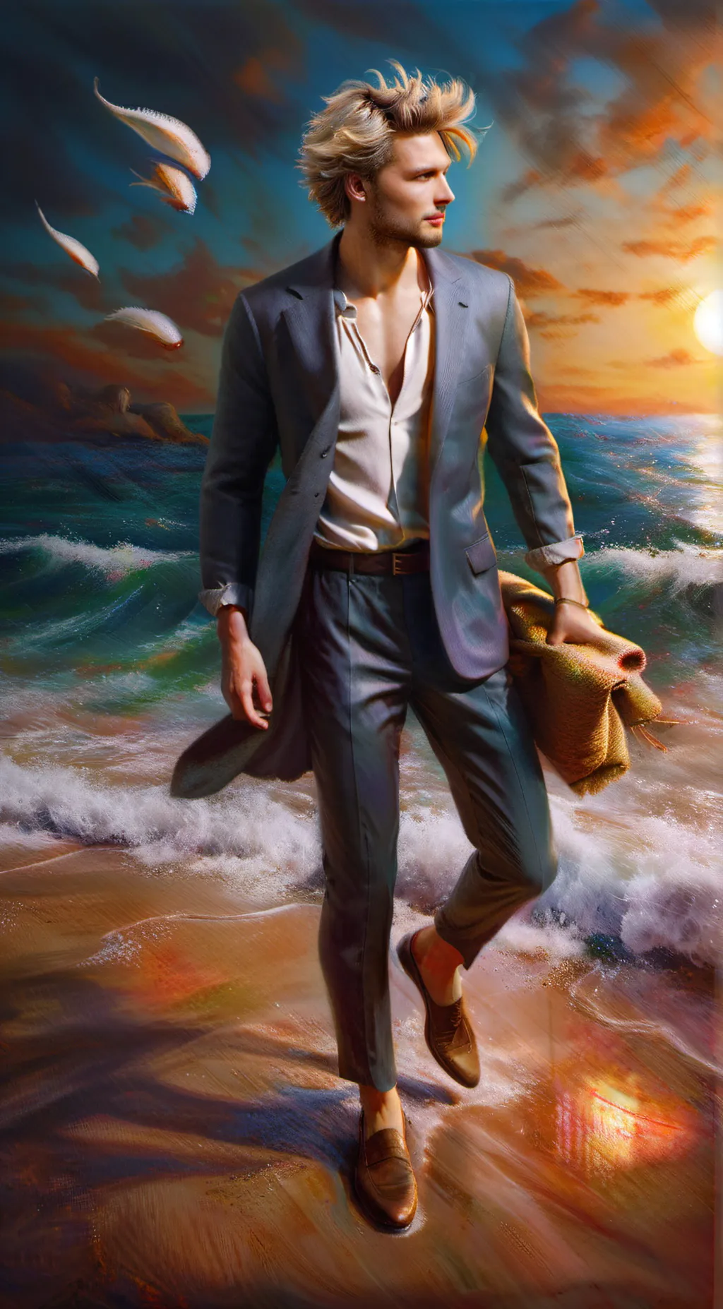 ai character: Peter background