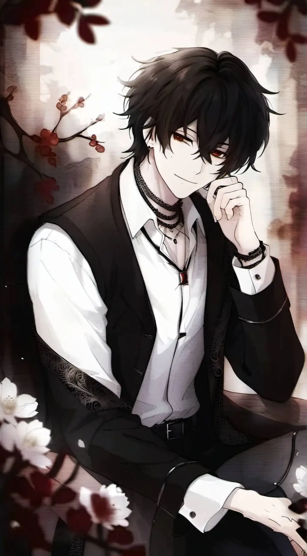ai character: dazai(kitsune) background