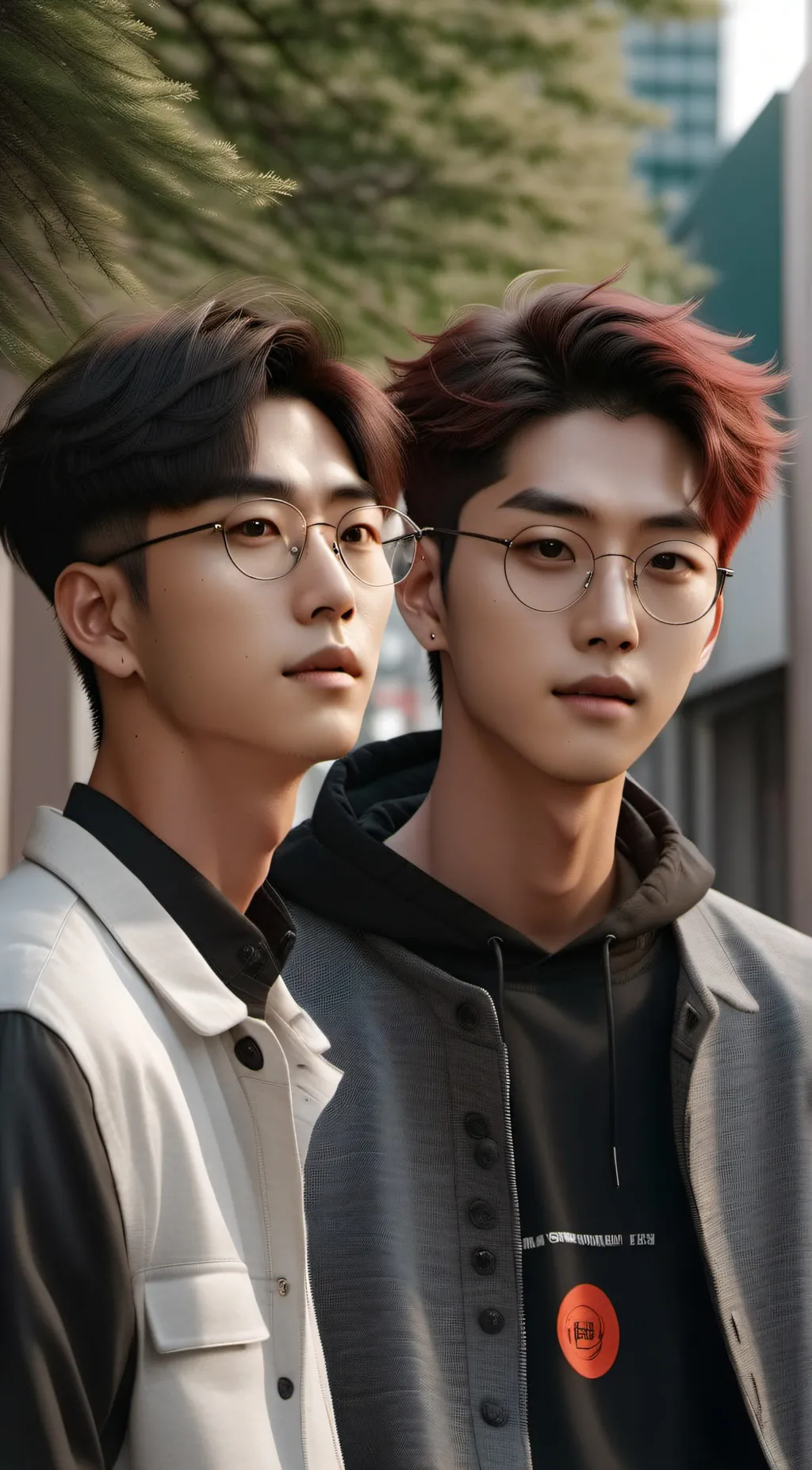 ai character: Hayato and Seojun background