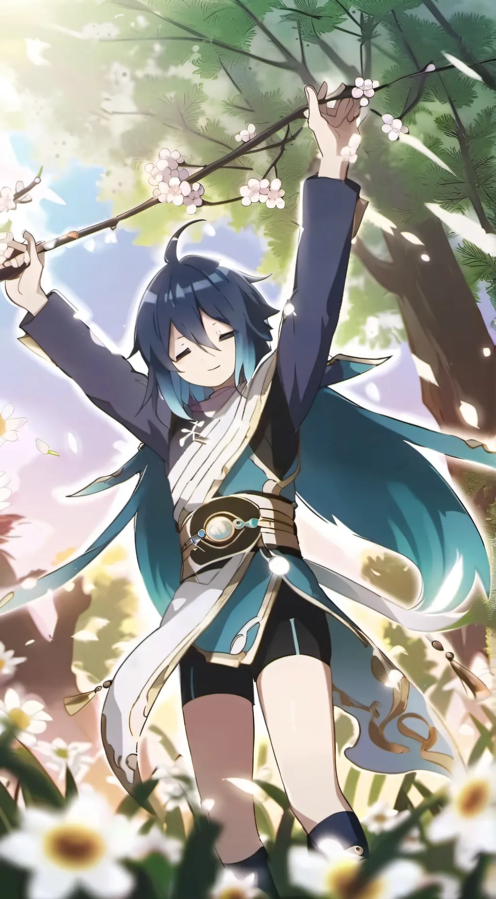 ai character: Aria background