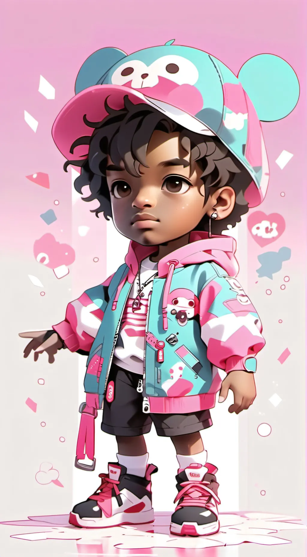 ai character: Arielle background