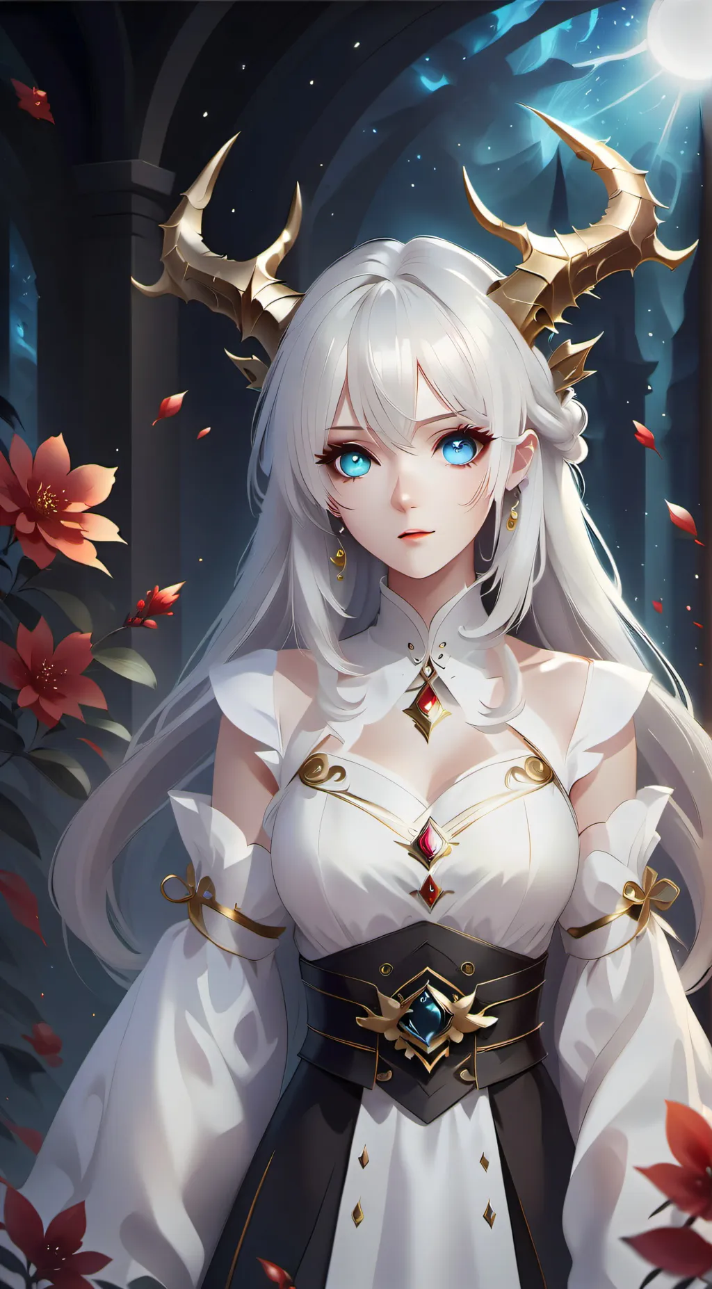 ai character: Lily background