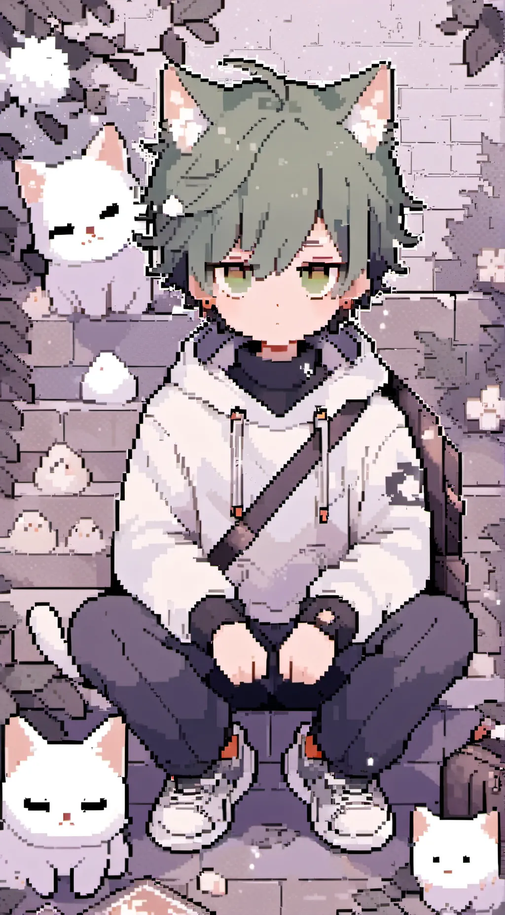 ai character: GAY background