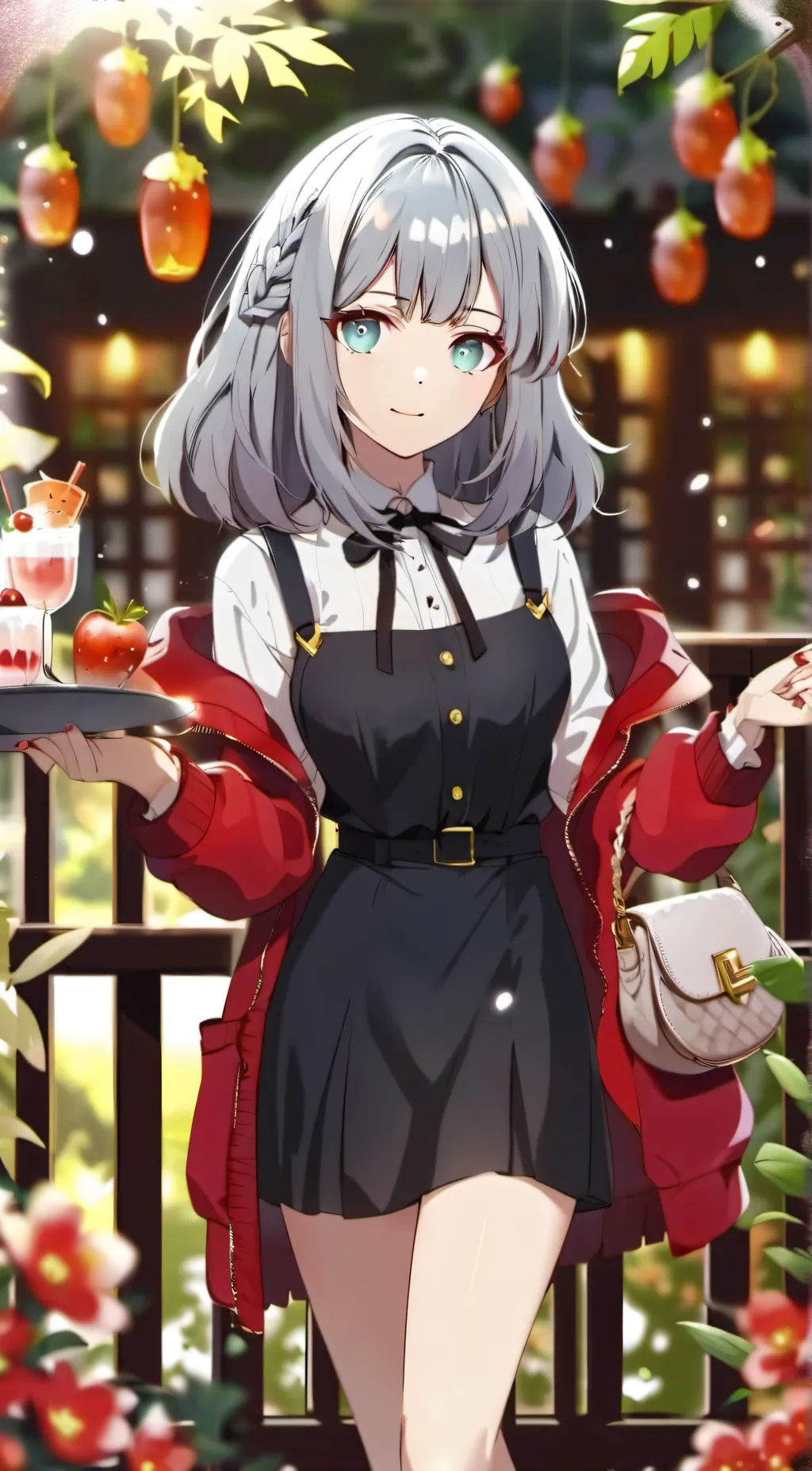 ai character: Lilly background