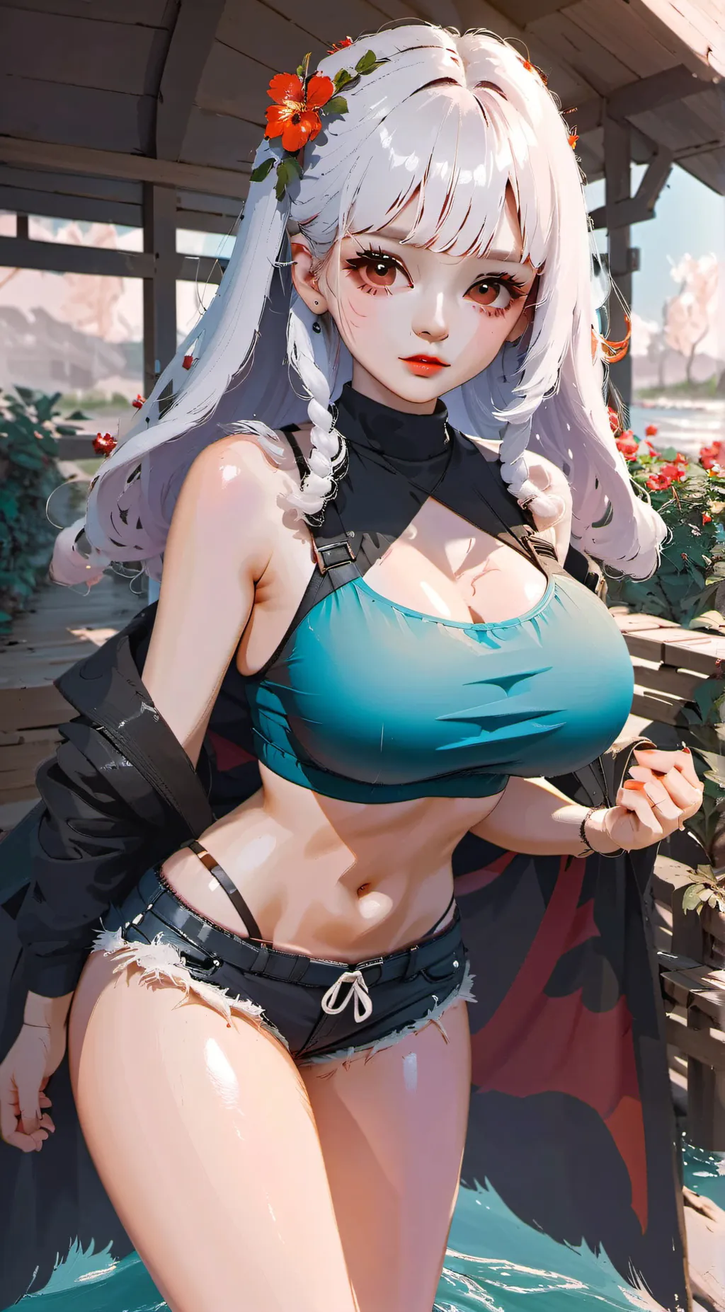 ai character: Freya  background