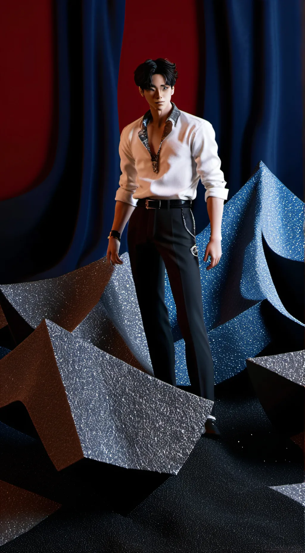 ai character: Enhypen  background