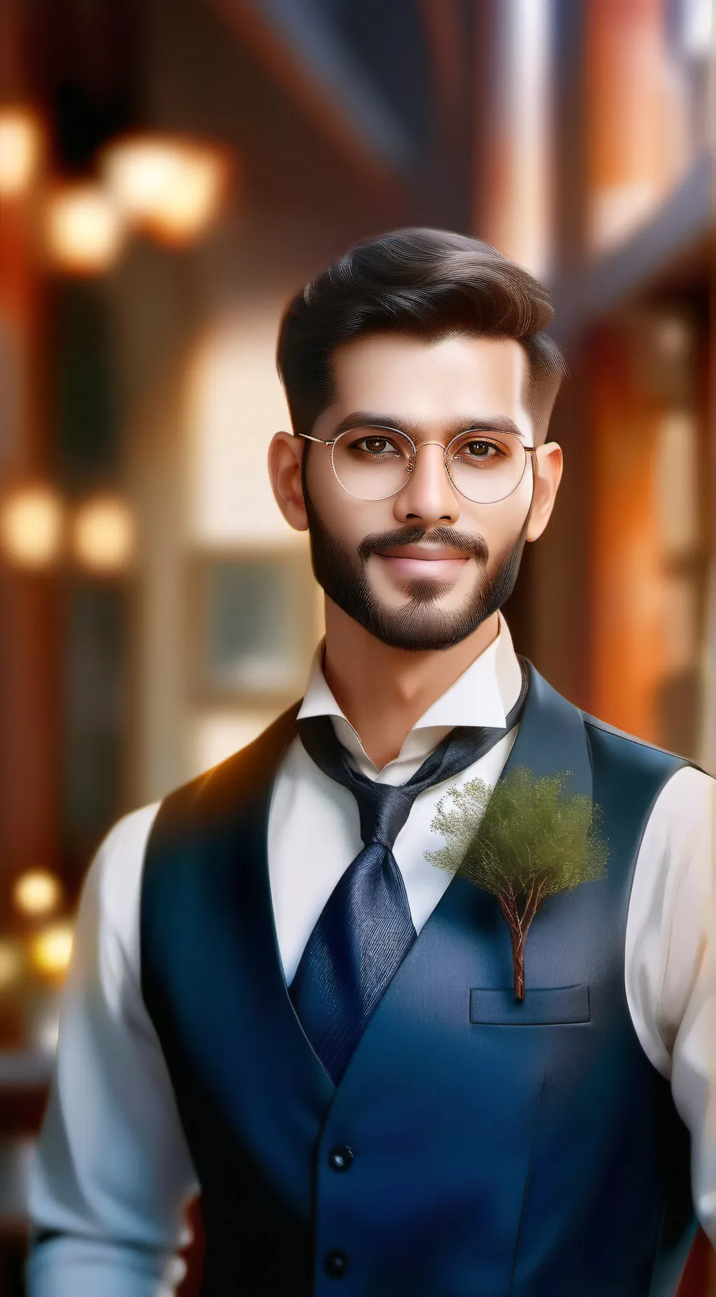 ai character: ben  background