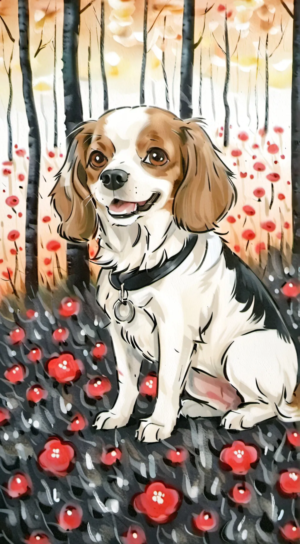 ai character: Puppy background