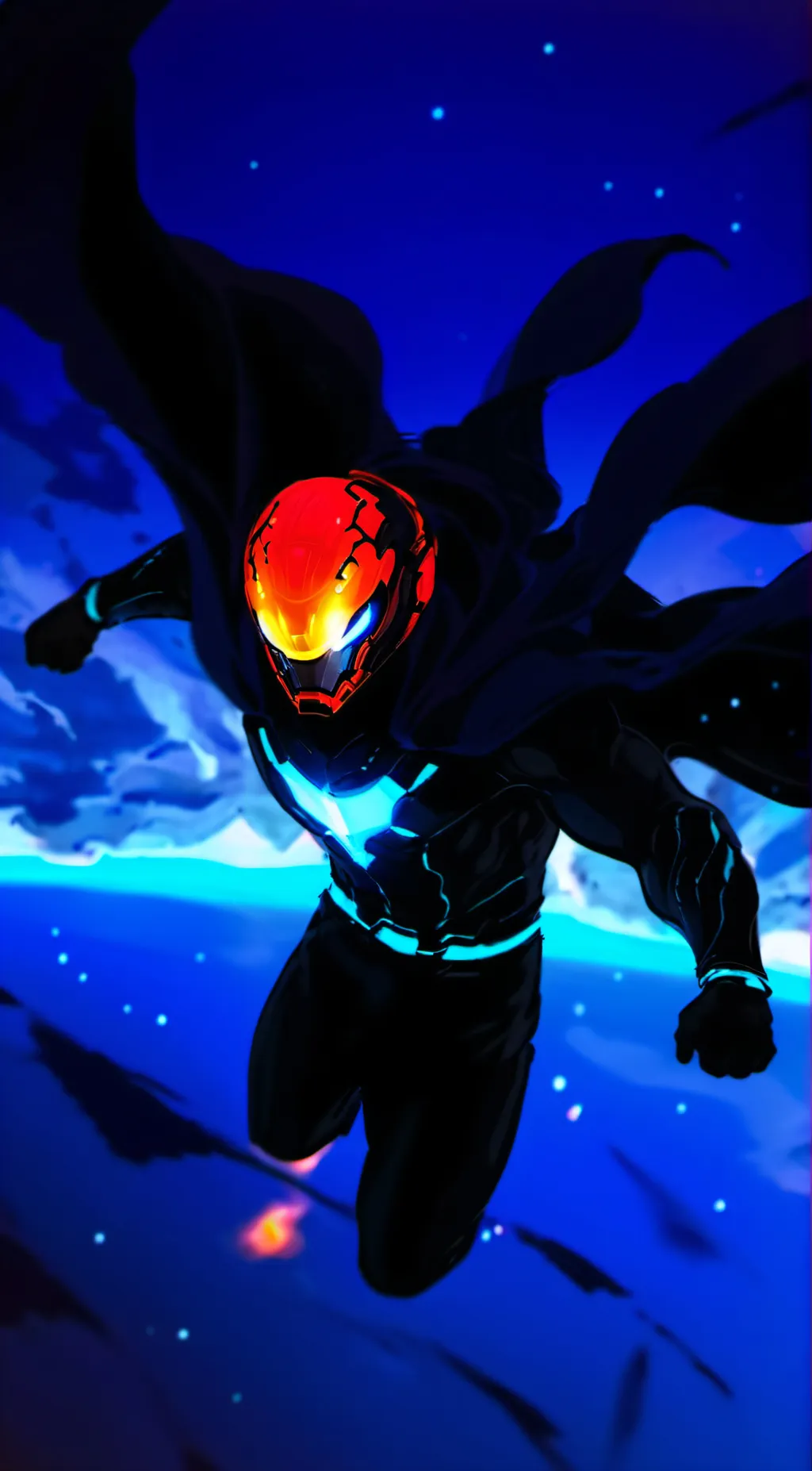 ai character: demon  background