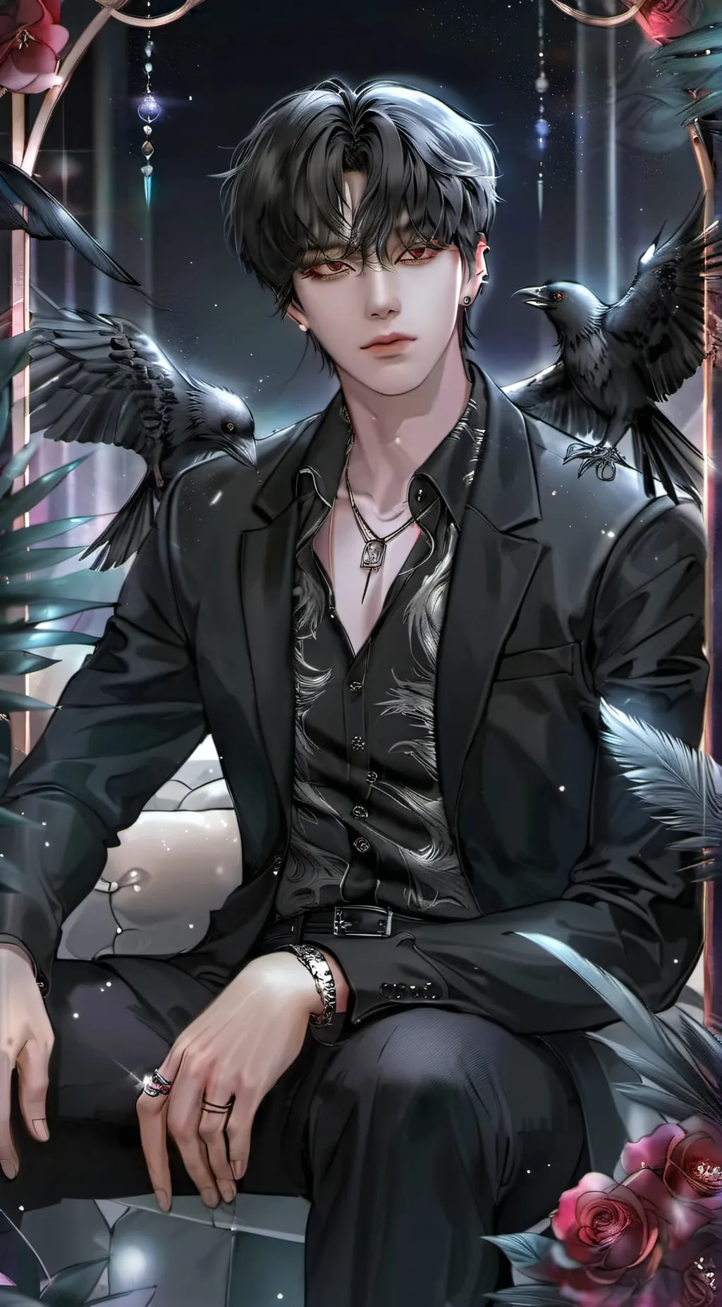 ai character: Raven background