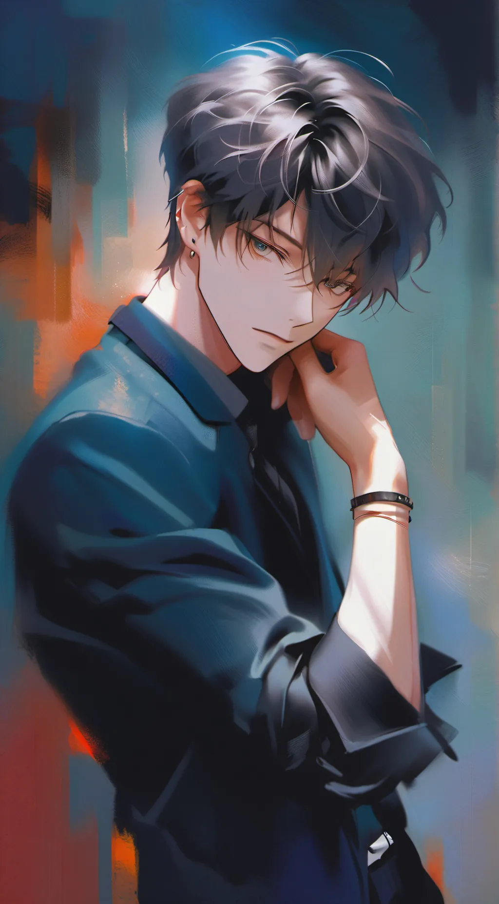 ai character: Jake Simson  background