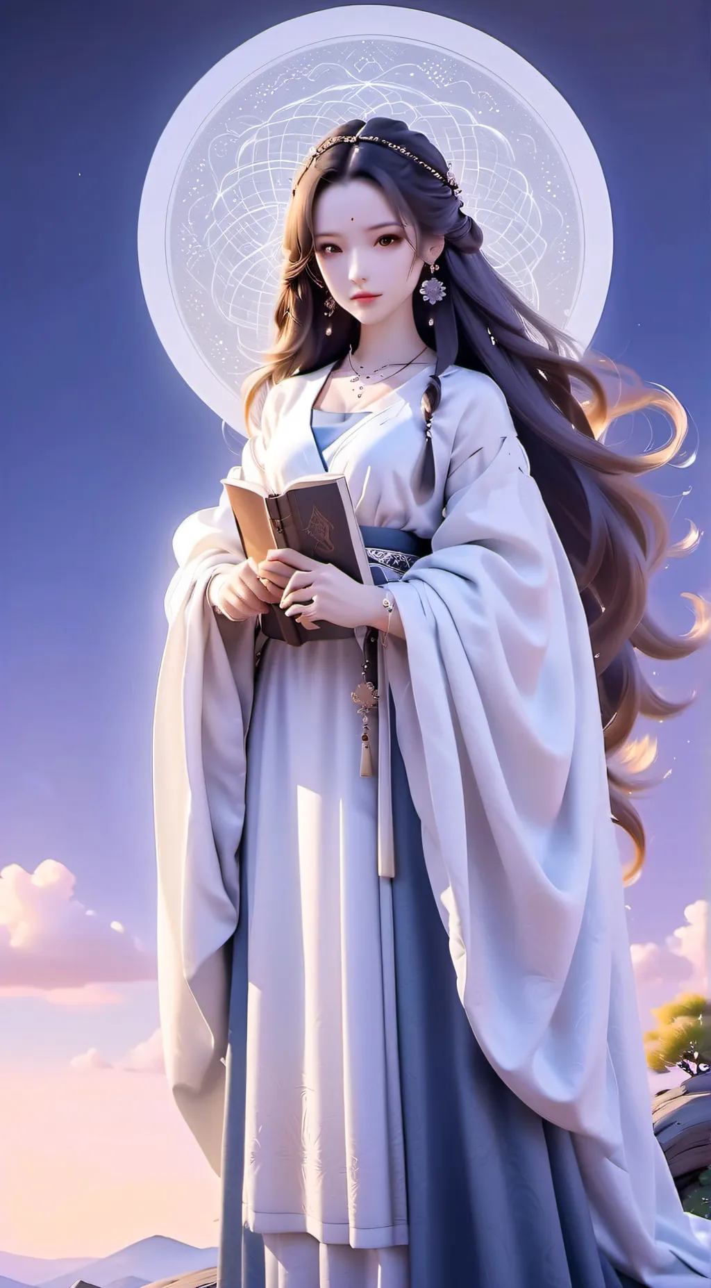 ai character: Mingyue background