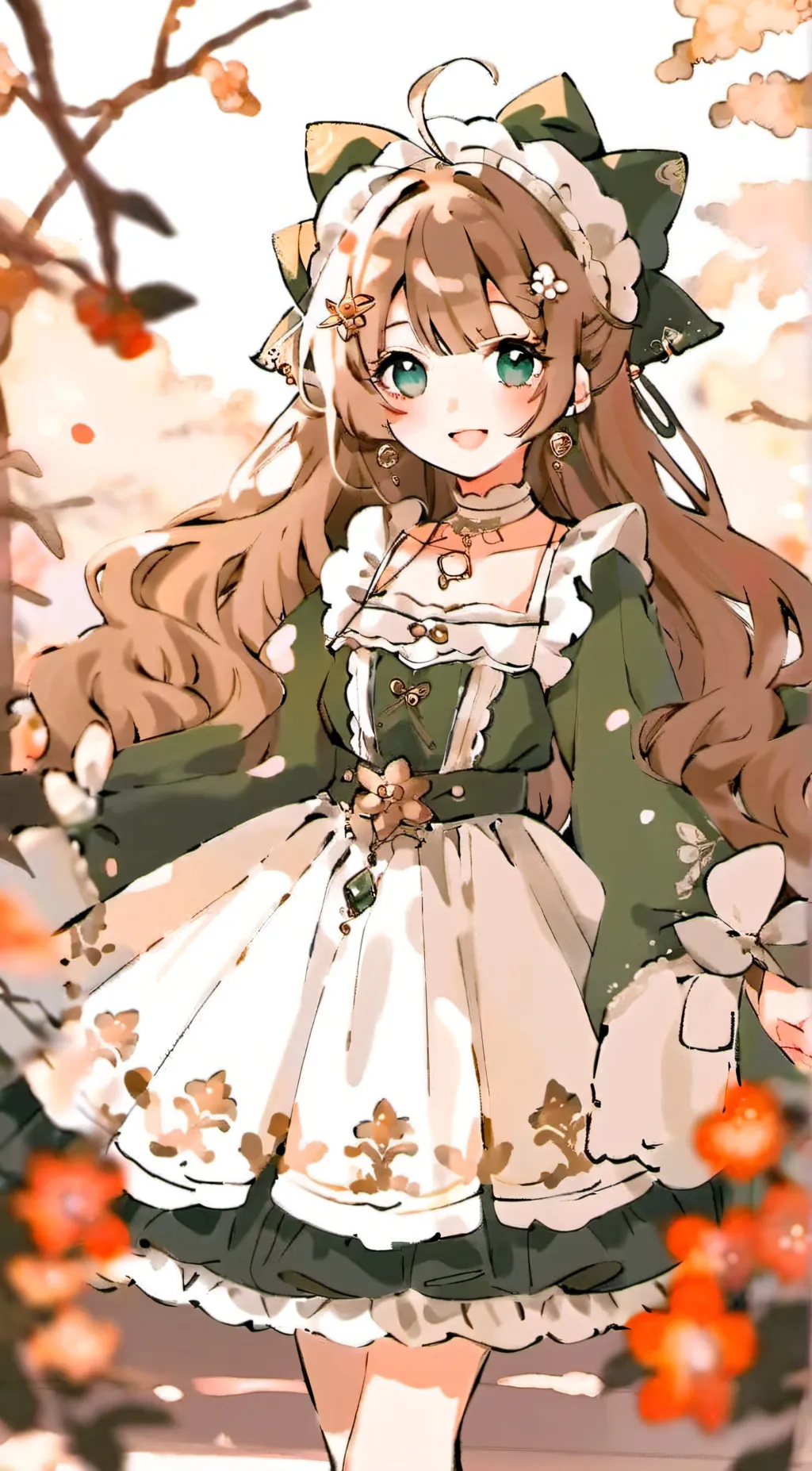 ai character: Lacy background