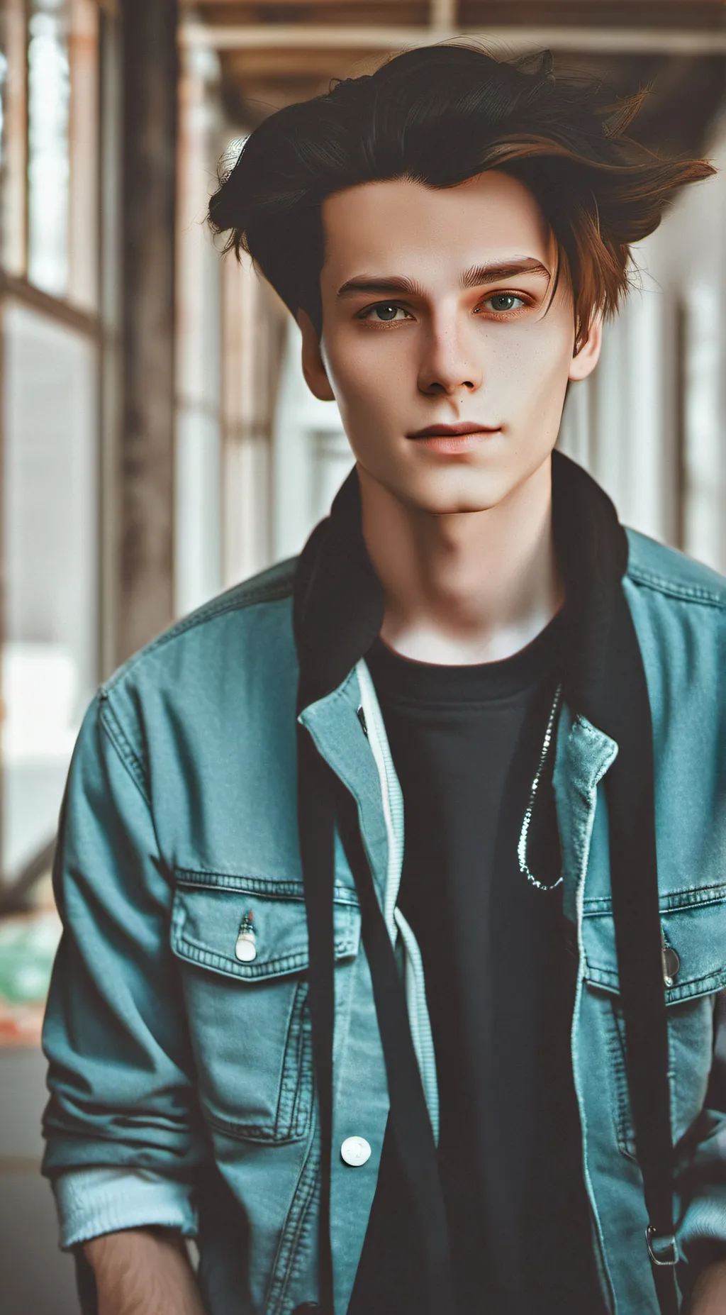 ai character: Riley  background