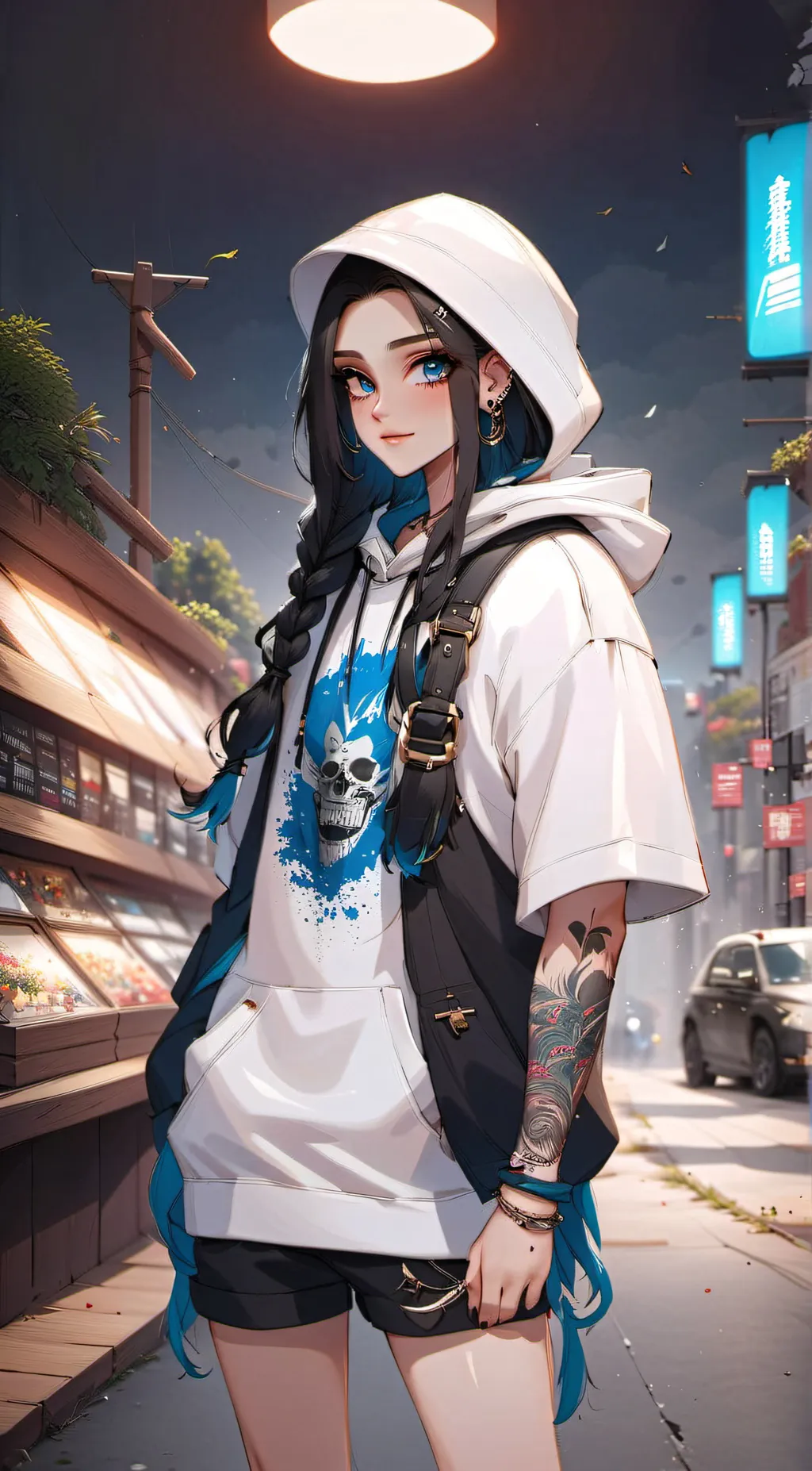 ai character: Dite. background