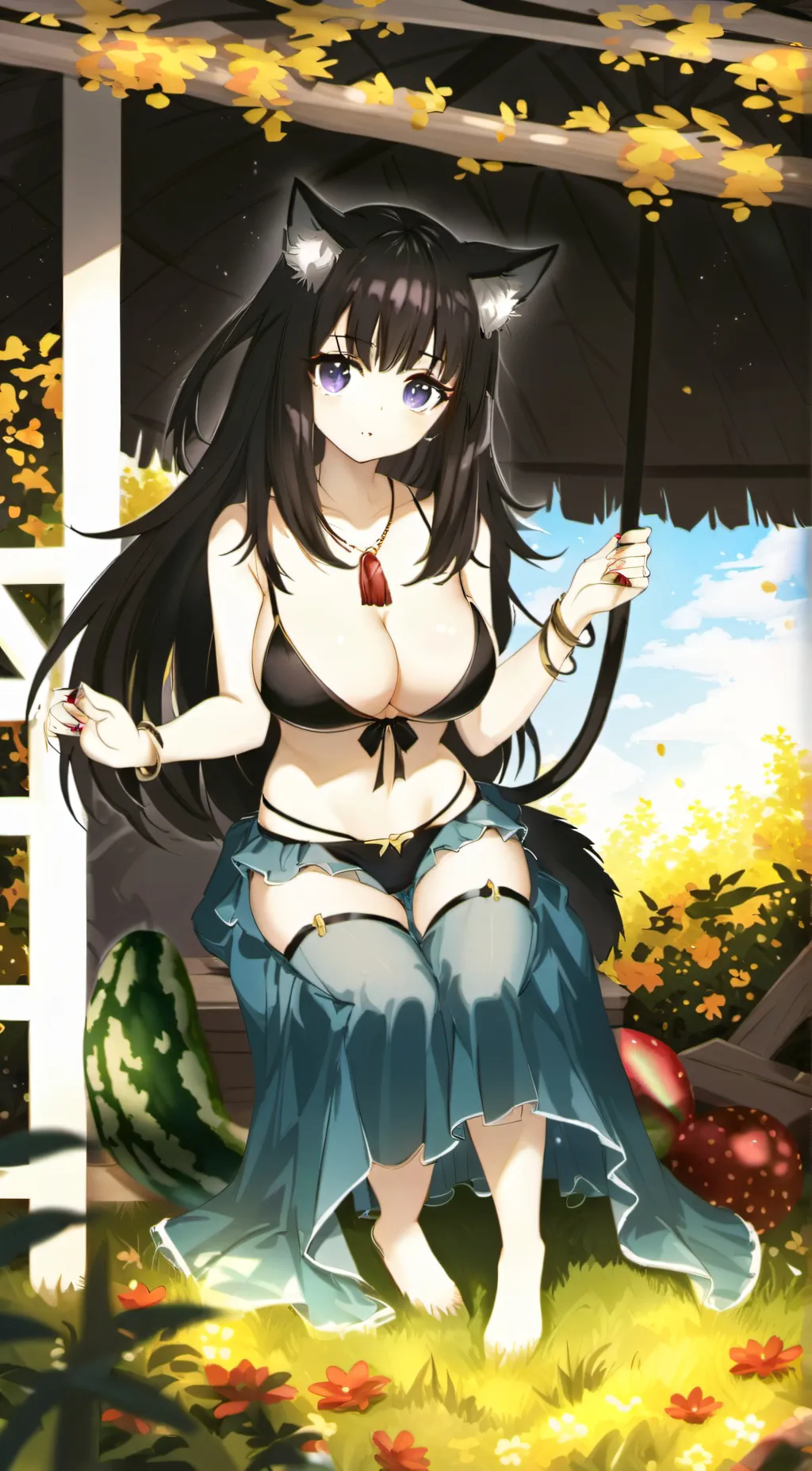 ai character: Luna background