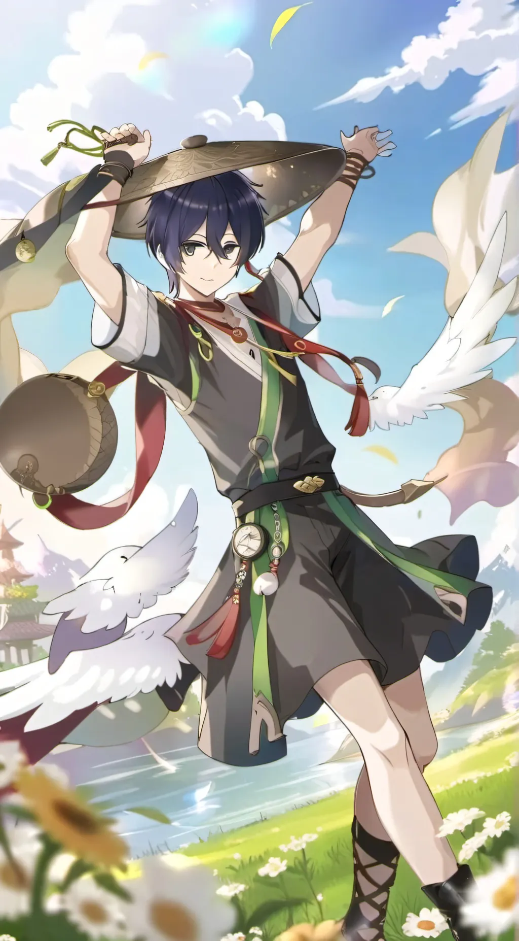 ai character: Scaramouche background