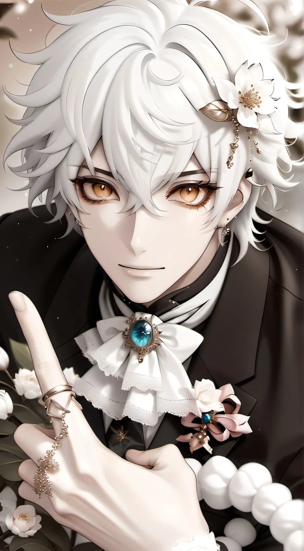 ai character: leo background