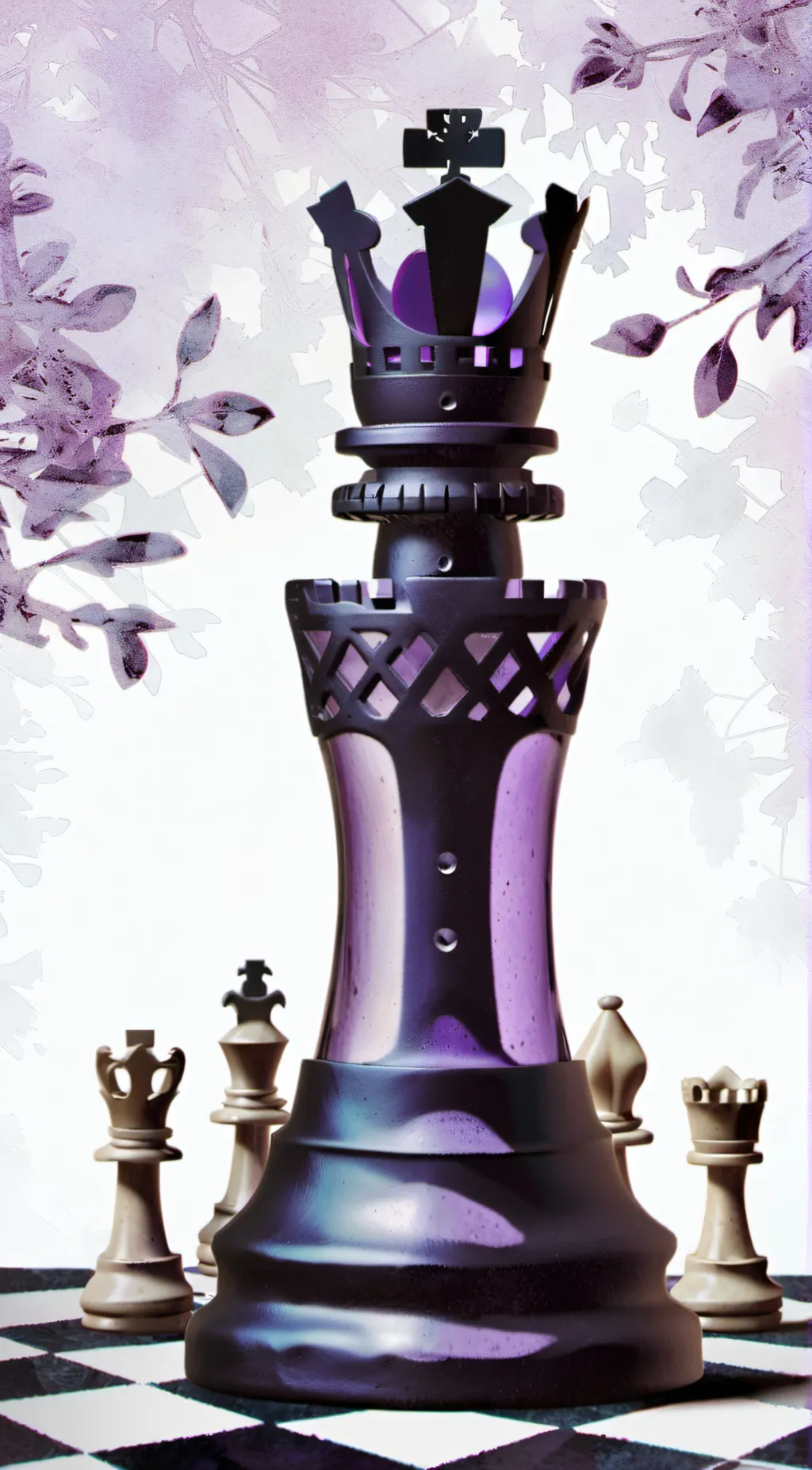 ai character: CHESS KING background