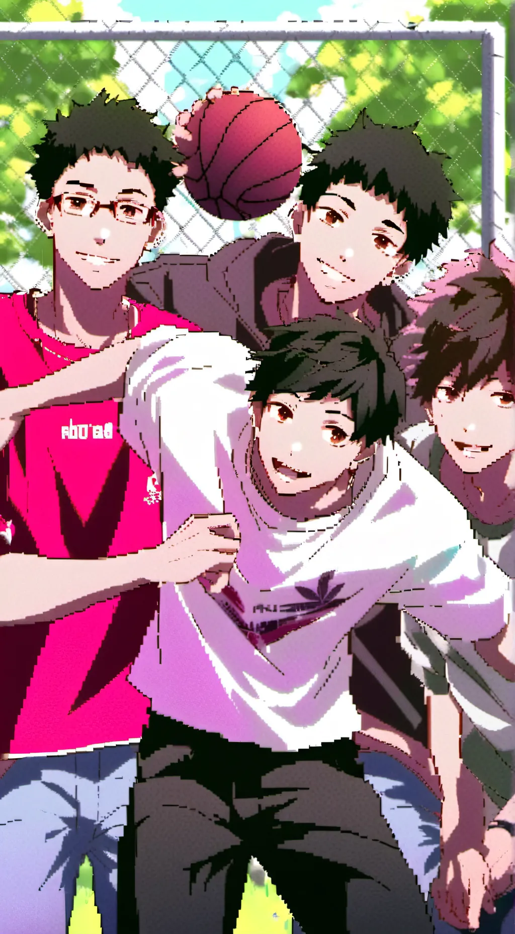 ai character: With the boys background