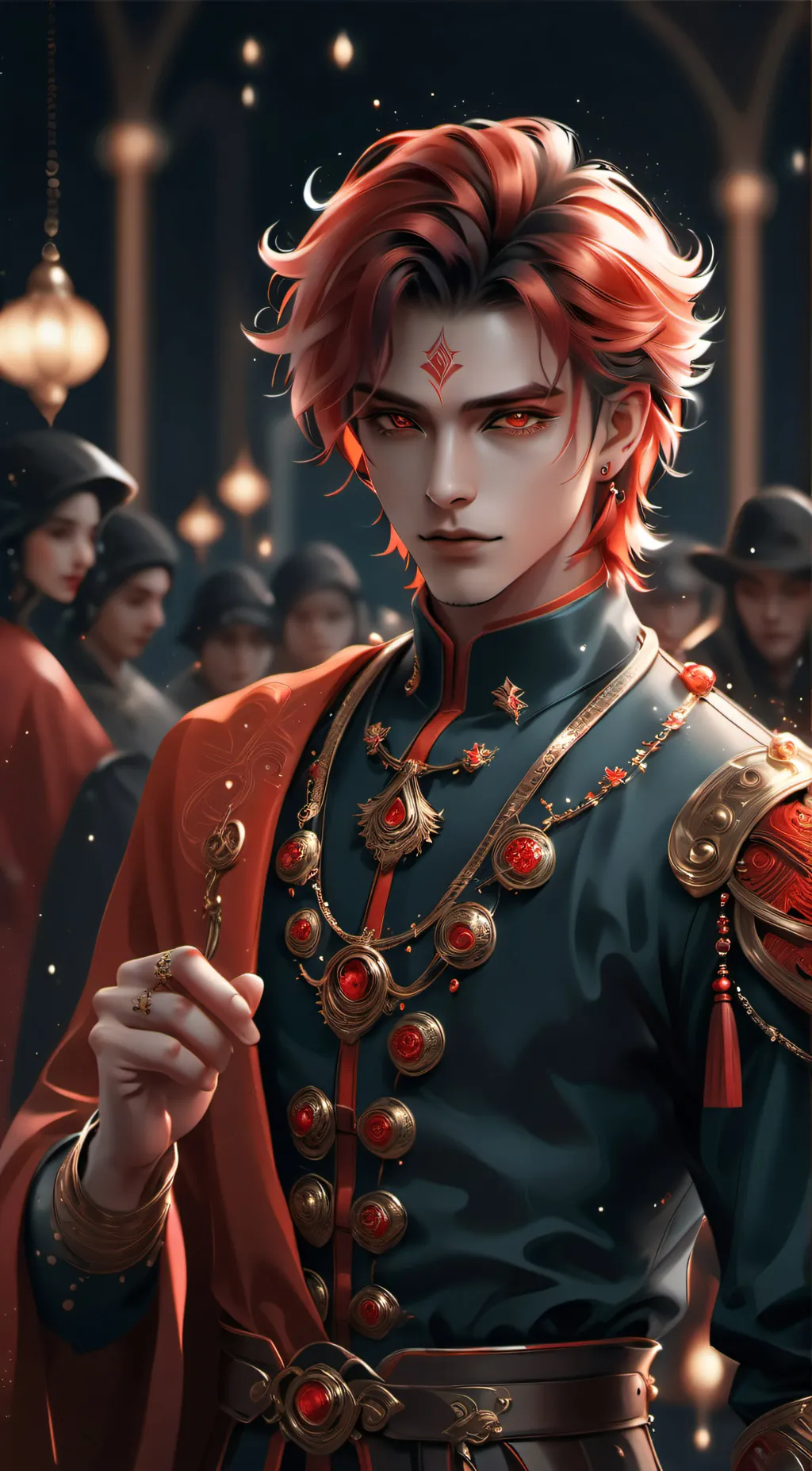 ai character: Prince henrik background