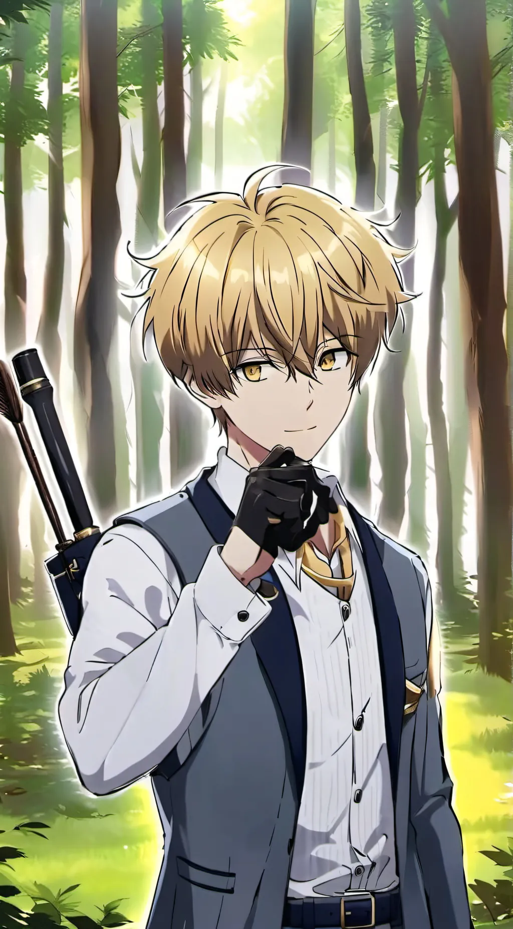 ai character: Kurapika background