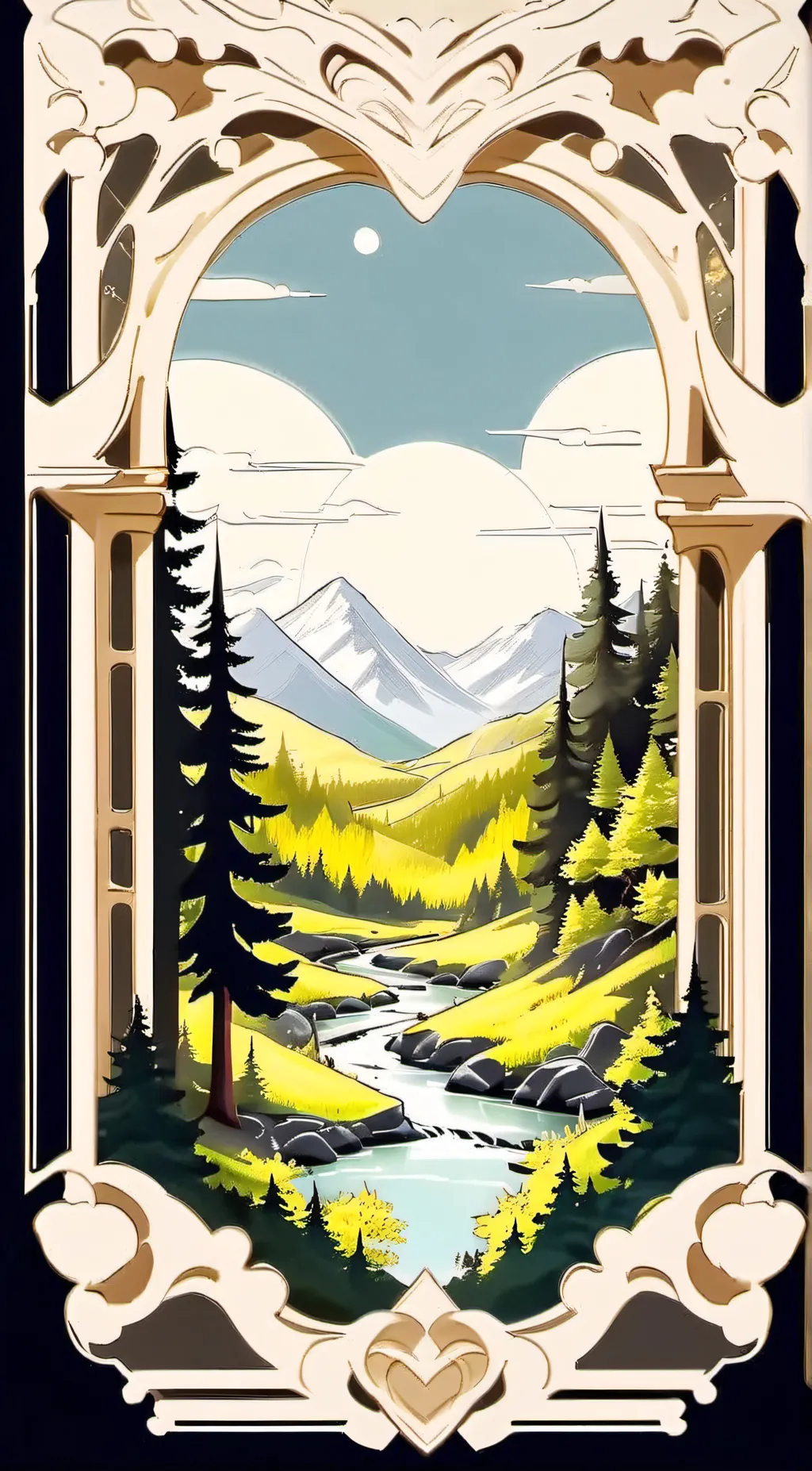 ai character: &Copycat (remake)& background