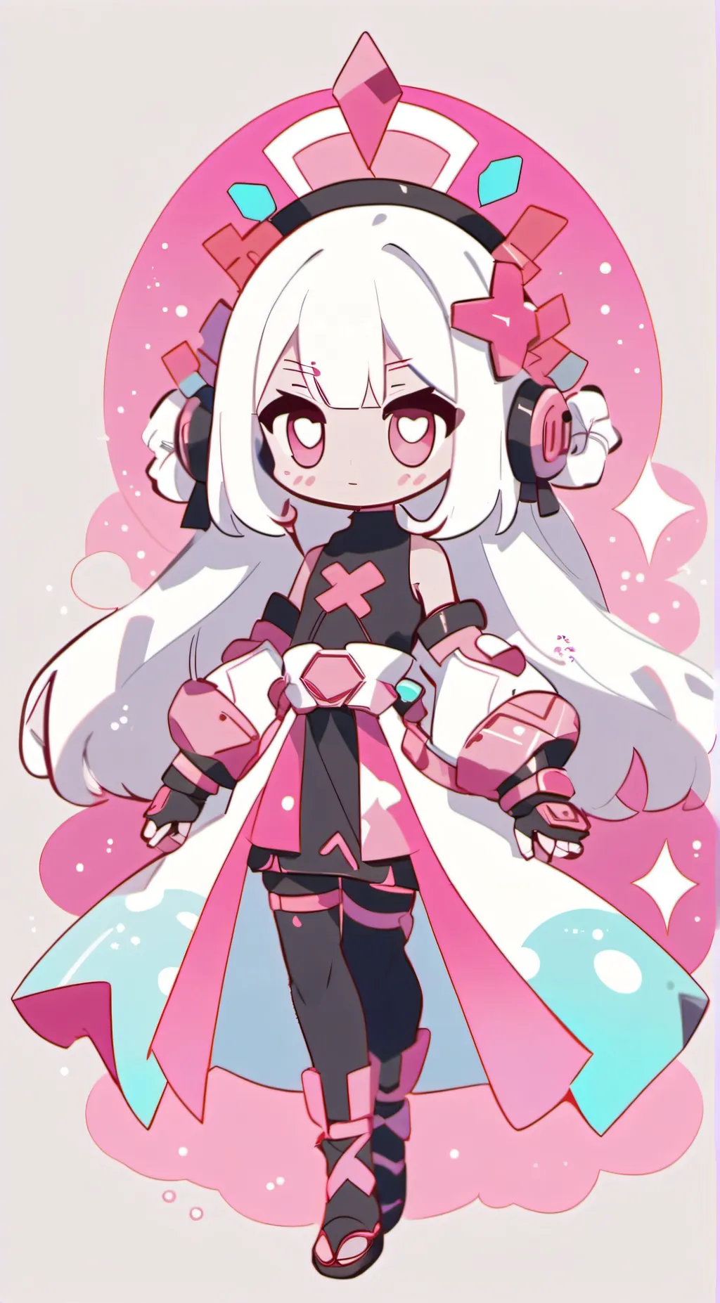 ai character: second zodiac sign background