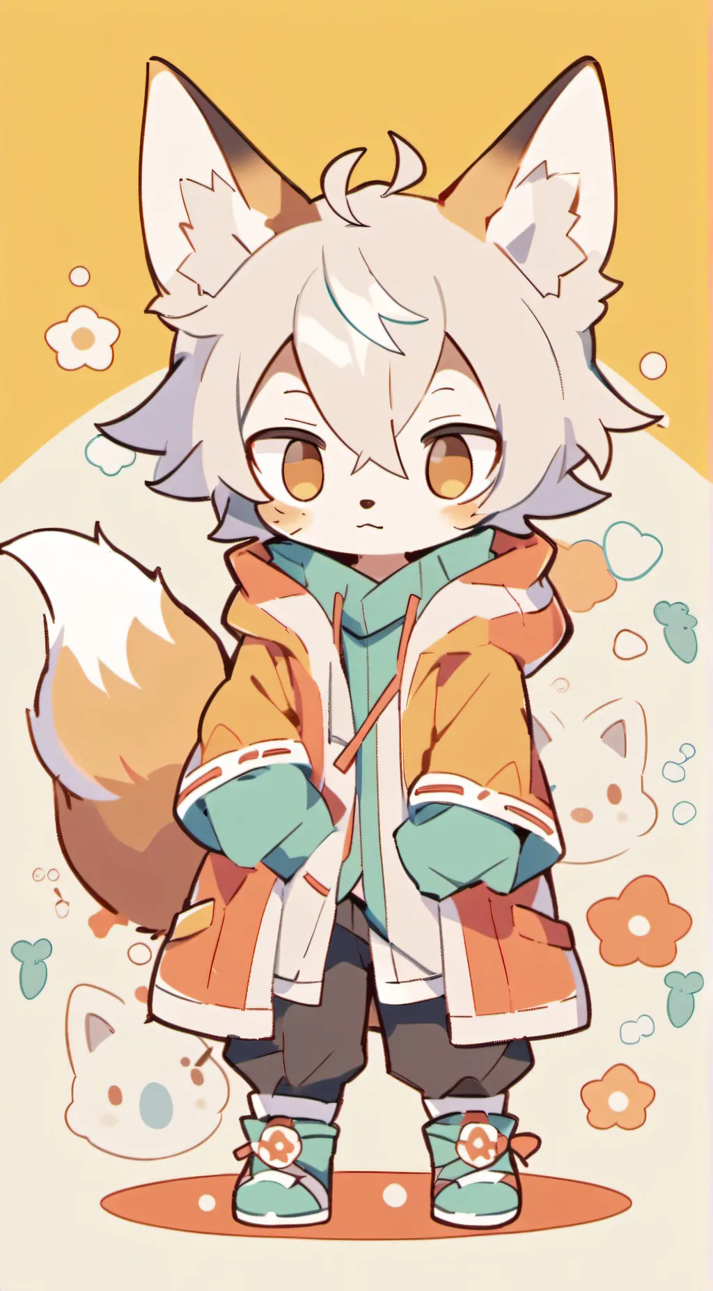 ai character: tails  background