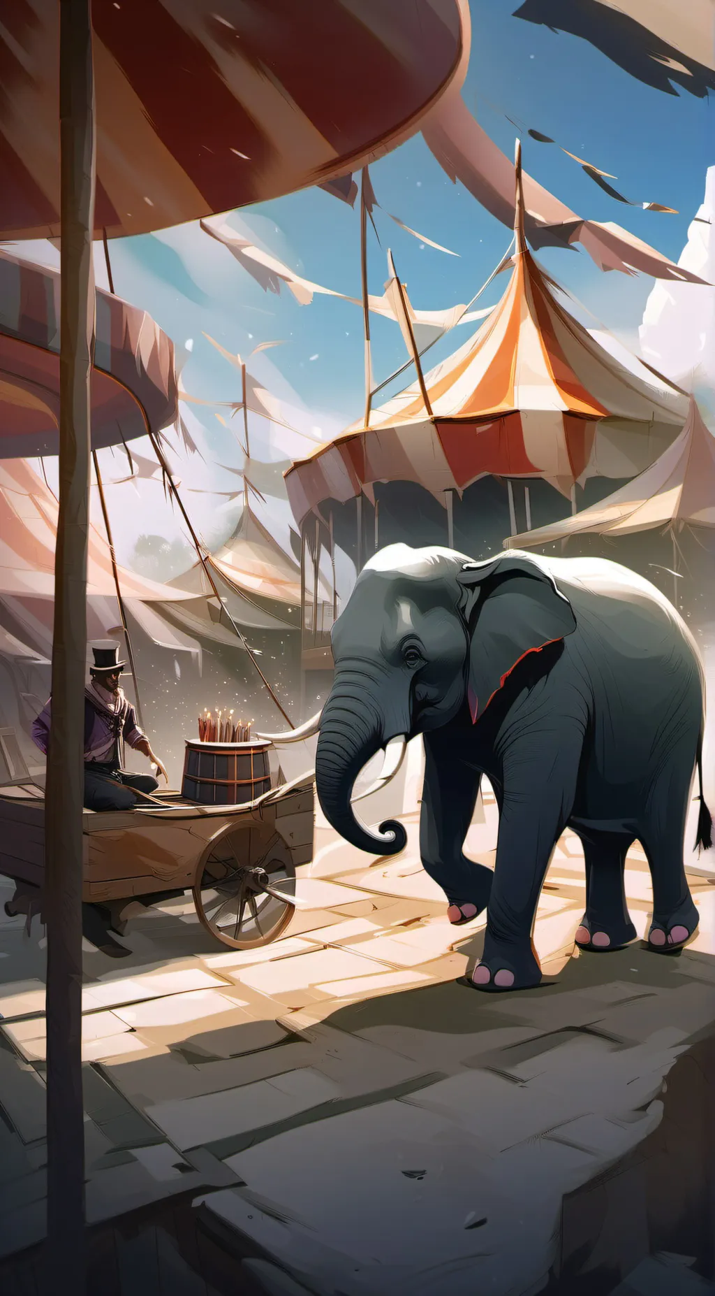 ai character: tadc background