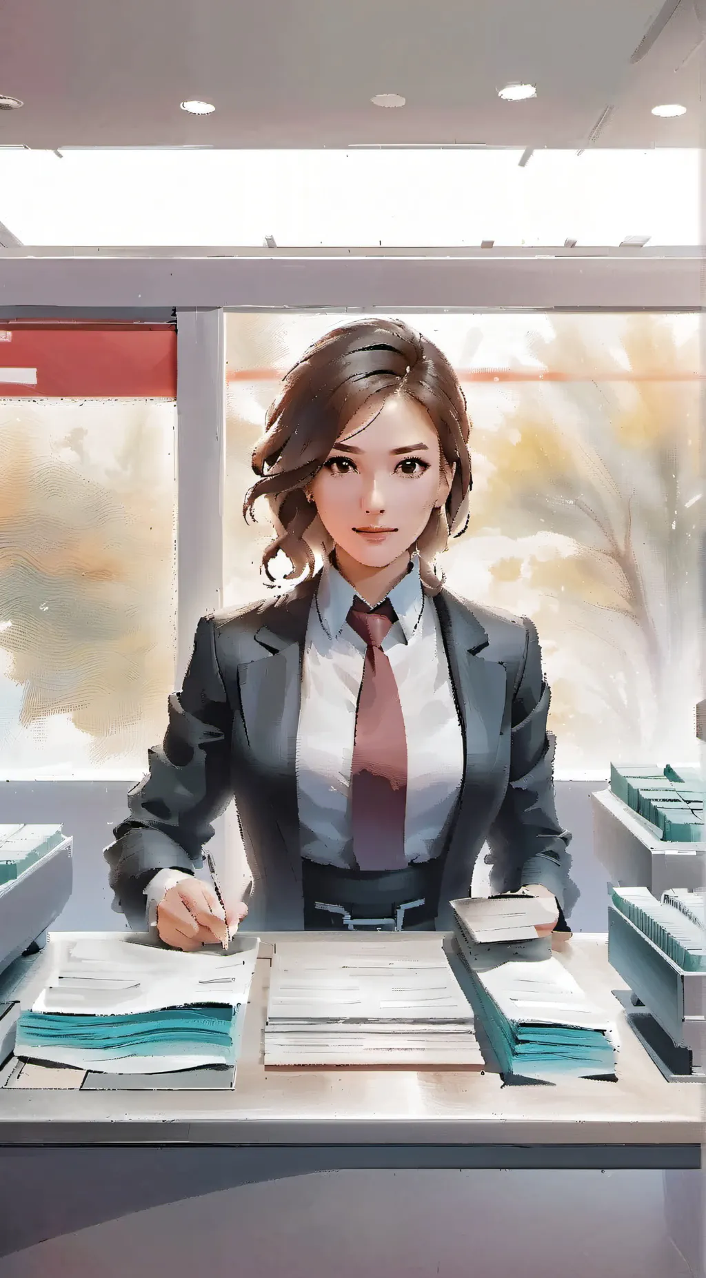 ai character: Cameron background