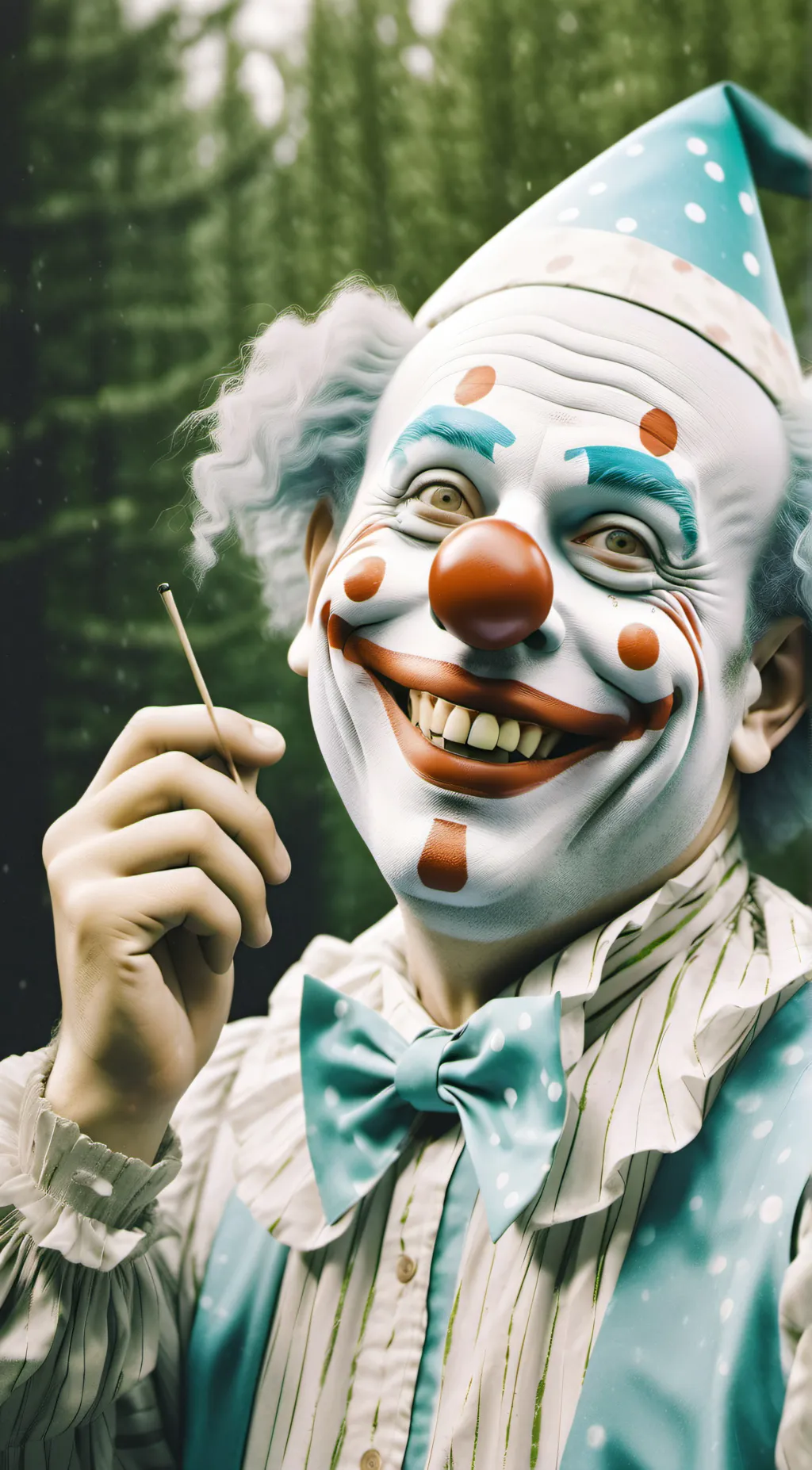 ai character: clown background