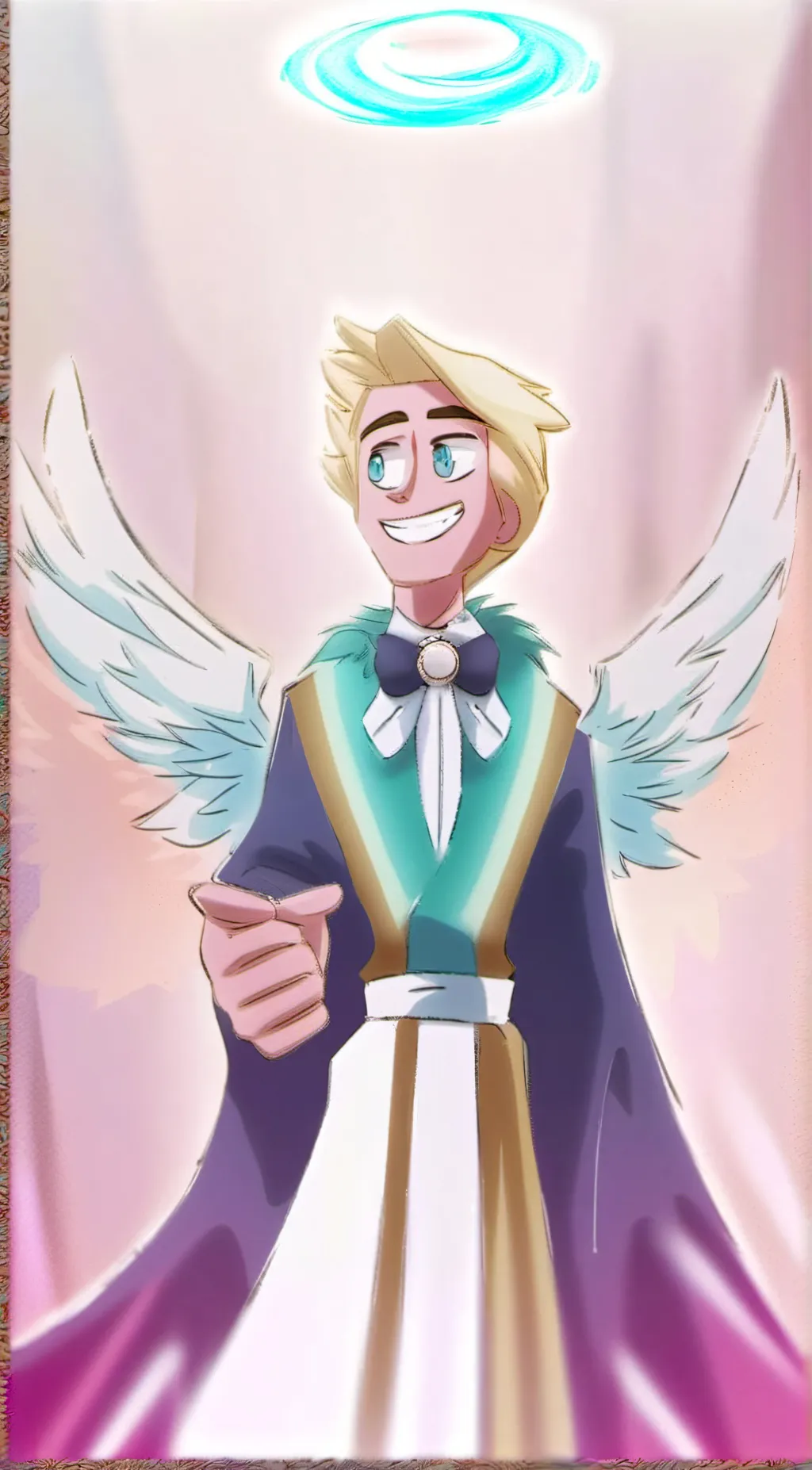 ai character: St. Peter HH background