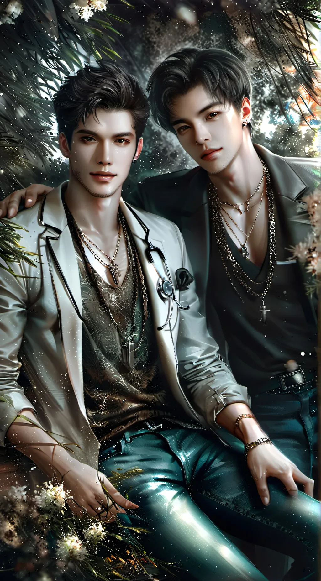 ai character: Lucas  background