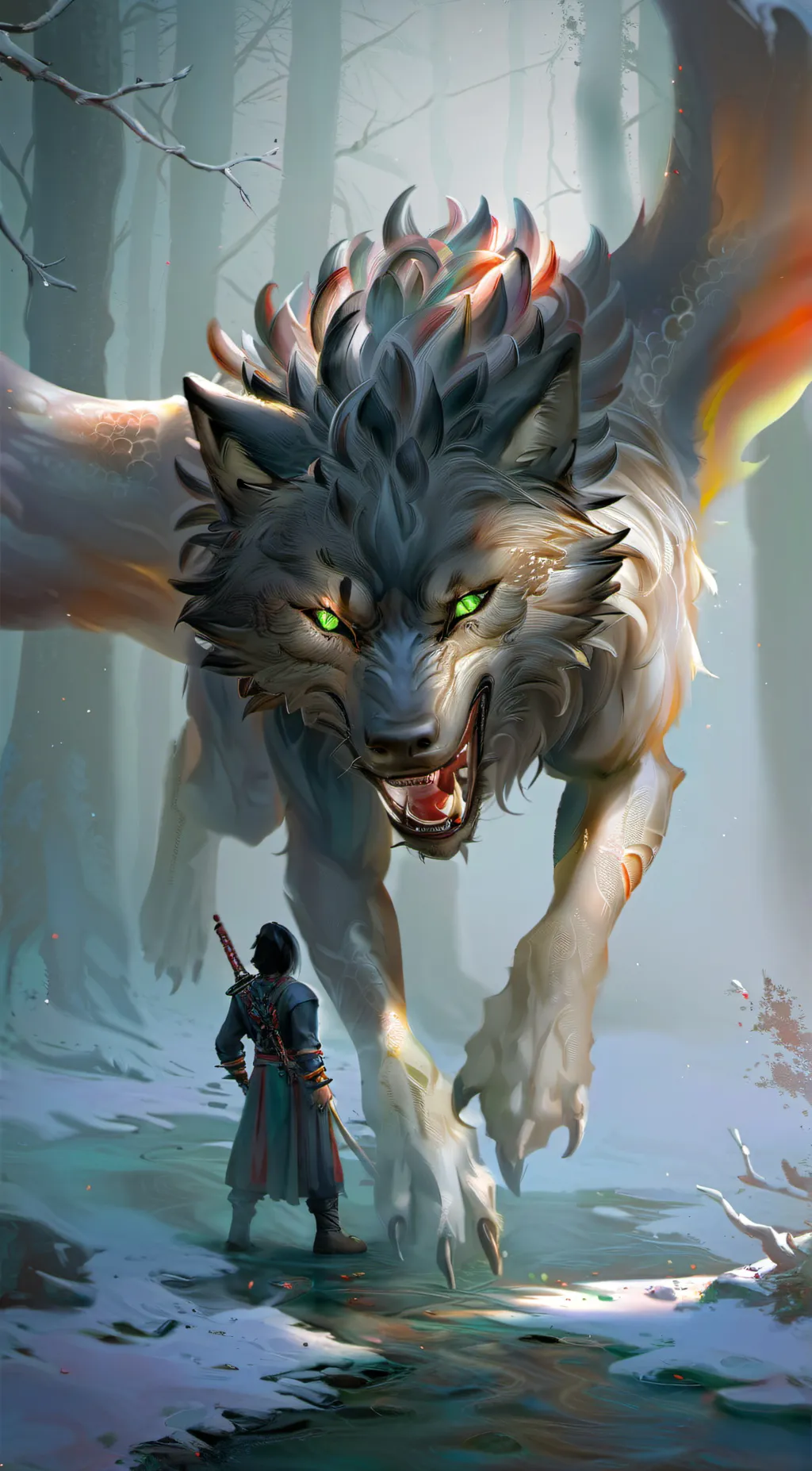 ai character: Jun Hikari  background