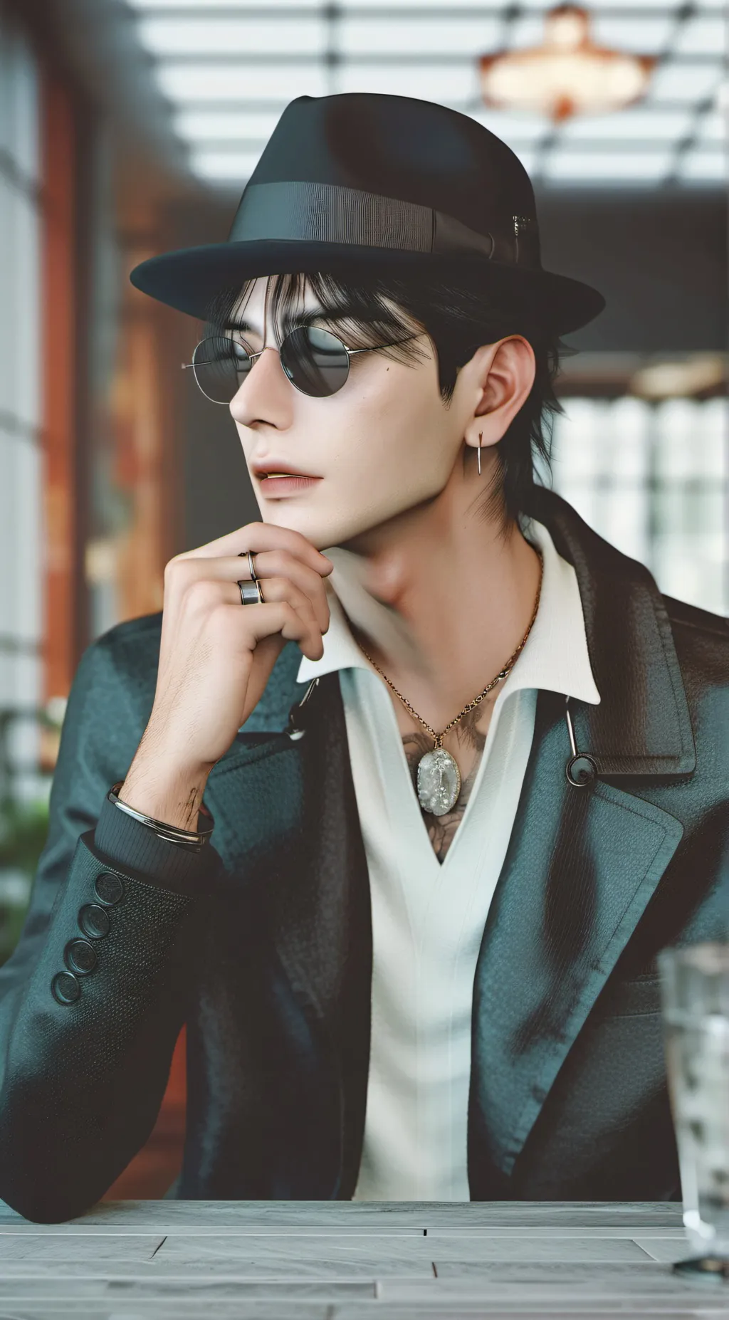 ai character: Caèlix background