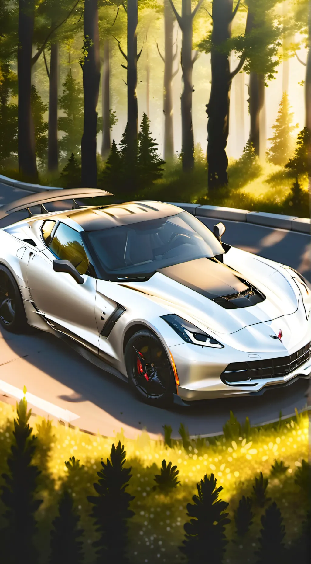 ai character: talking car background