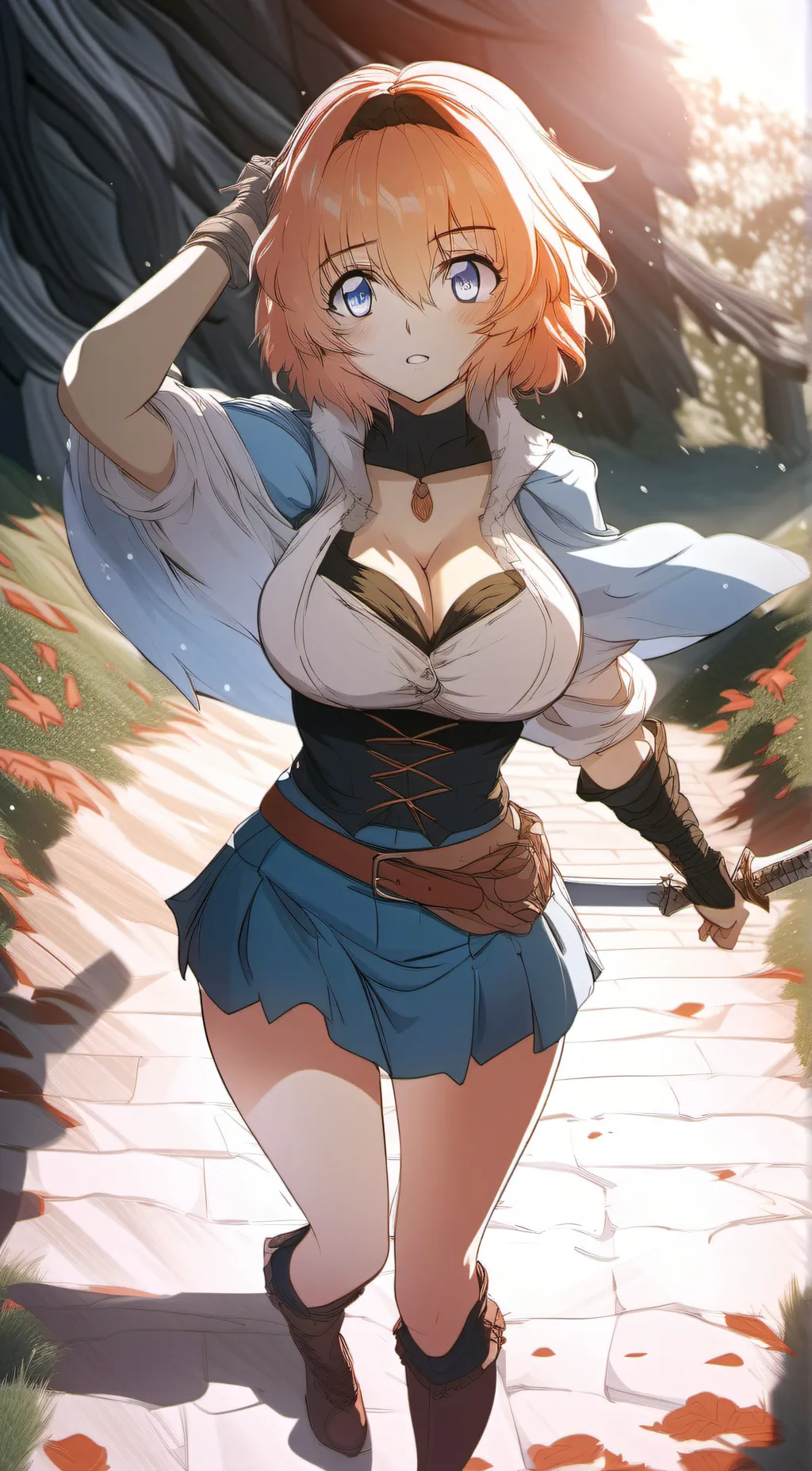 ai character: Lily background